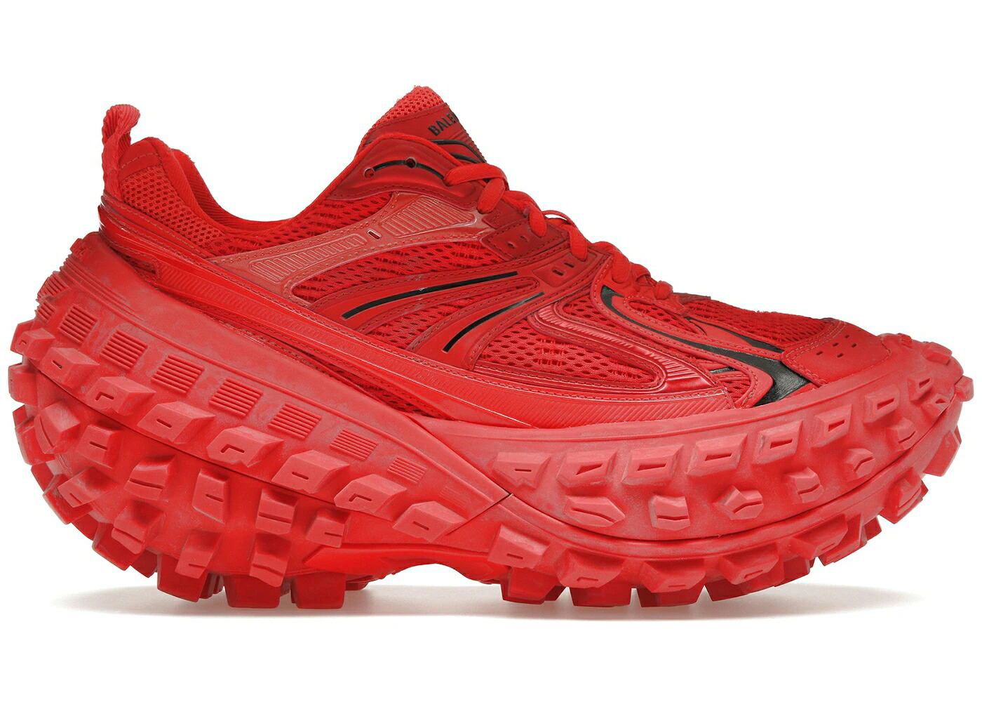 バレンシアガ ディフェンダー 赤 赤いこと 黒いこと 黒いこと スニーカー メンズ BALENCIAGA DEFENDER RED BLACK / RED BLACK