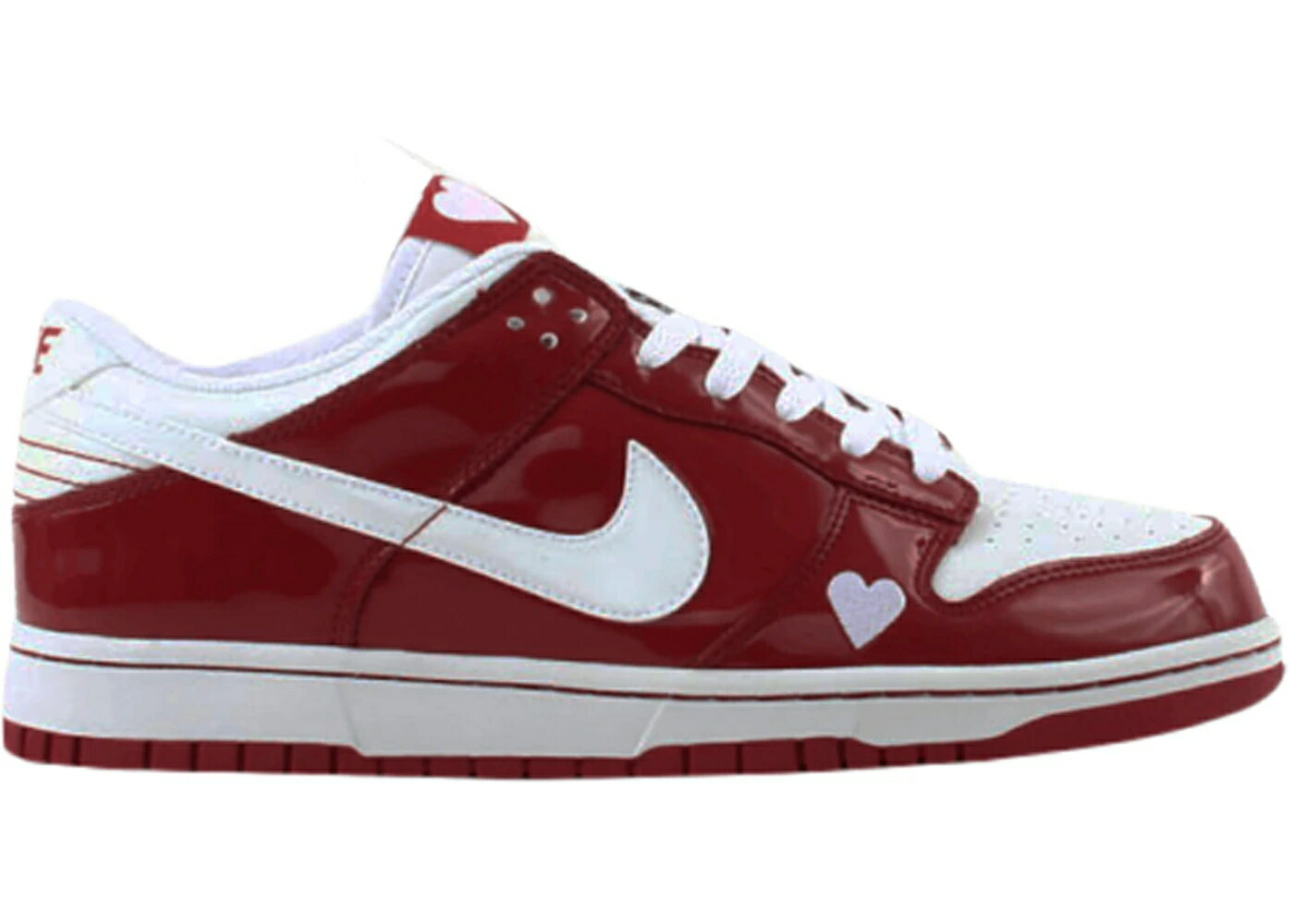 ナイキ ダンク 赤 レッド 白色 ホワイト ダンクロー WOMEN'S スニーカー レディース NIKE DUNK LOW VALENTINES DAY (WOMEN'S) (2004) / VARSITT RED WHITE