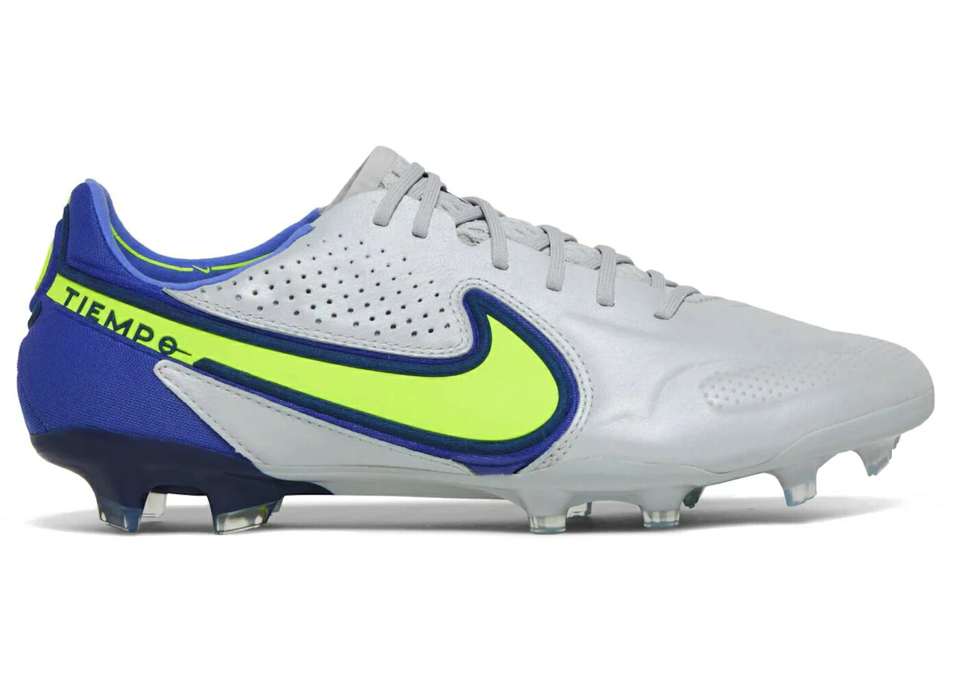 ナイキ ティエンポ 言い伝え エリート 薄墨色 薄墨色 スニーカー メンズ NIKE TIEMPO LEGEND 9 ELITE FG RECHARGE PACK / GREY FOG SAPPHIRE VOLT