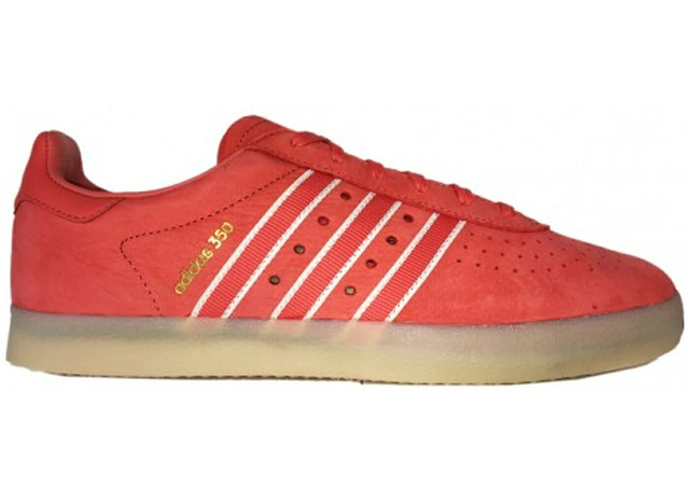 アディダス 白いこと 白いこと ゴールド スニーカー メンズ ADIDAS 350 OYSTER HOLDINGS TRACE SCARLET / TRACE SCARLET CHALK WHITE GOLD