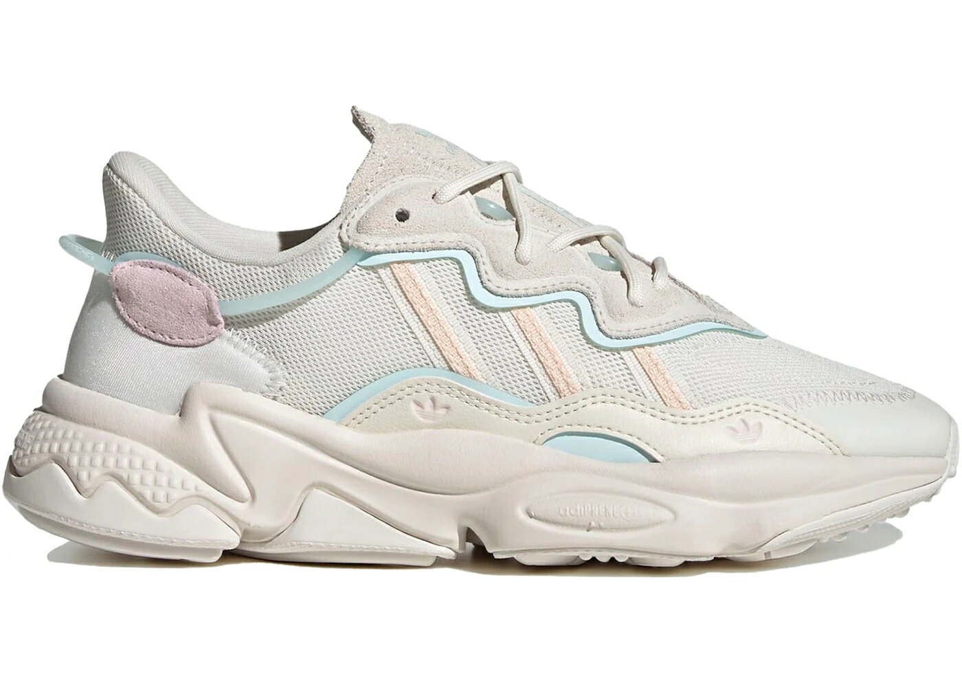 アディダス 橙 オレンジ 青色 ブルー 白色 ホワイト WOMEN'S スニーカー レディース ADIDAS OZWEEGO BLISS ORANGE ALMOST BLUE (WOMEN'S) / CLOUD WHITE BLISS ORANGE ALMOST