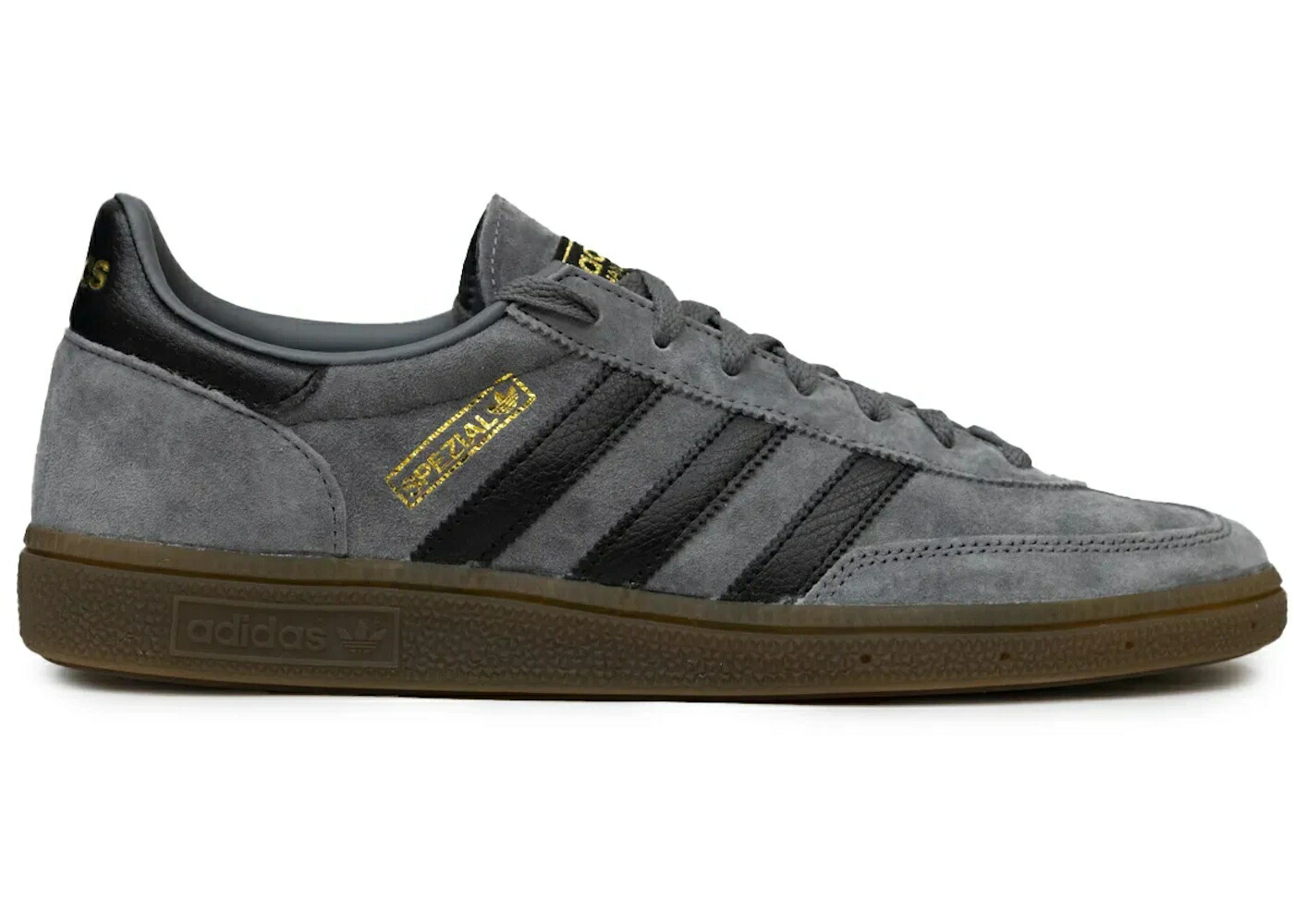 アディダス ハンドボール スペシアル 灰色 グレー 黒色 ブラック コア スニーカー メンズ ADIDAS HANDBALL SPEZIAL GREY BLACK GUM / GREY FOUR CORE BLACK GUM