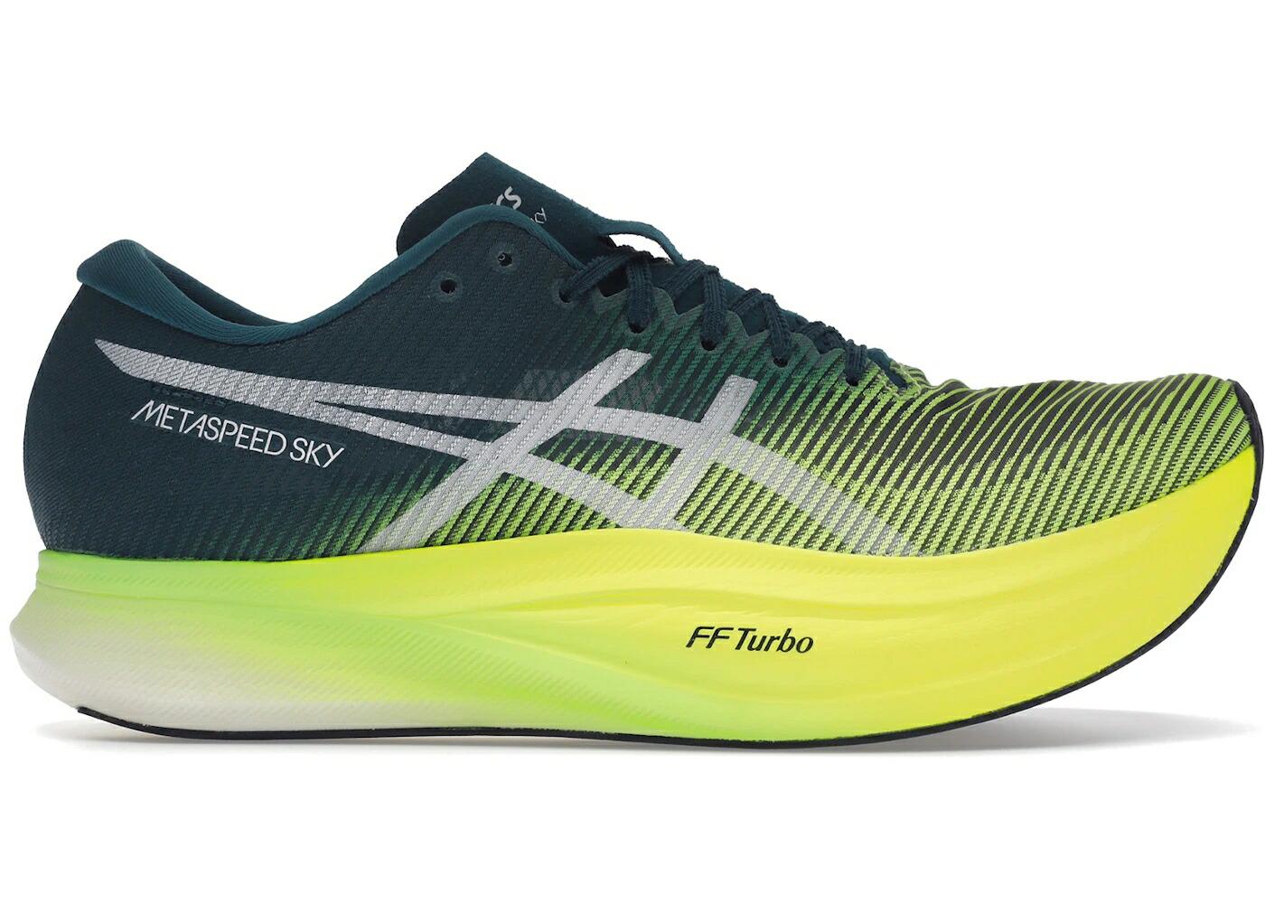 アシックス 黄味がかった 黄色 SKY+ スニーカー メンズ ASICS METASPEED VELVET PINE SAFETY YELLOW / VELVET PINE SAFETY YELLOW