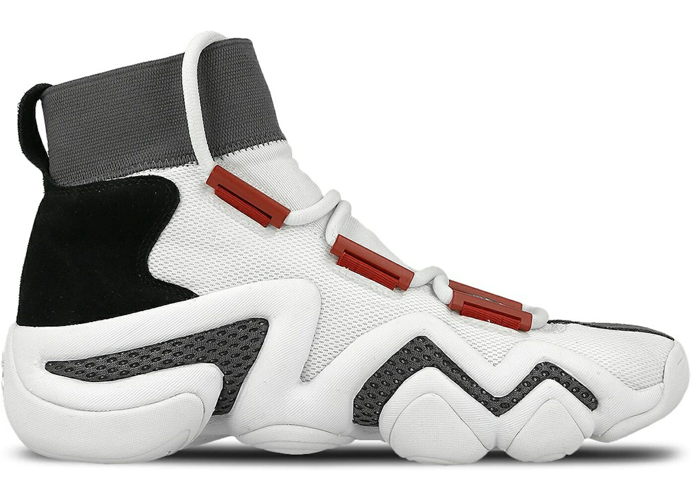 アディダス クレイジー 白色 ホワイト コア 赤 レッド スニーカー メンズ ADIDAS CRAZY 8 A/D WORKSHOP / RUNNING WHITE CORE RED CORE|スニケス
