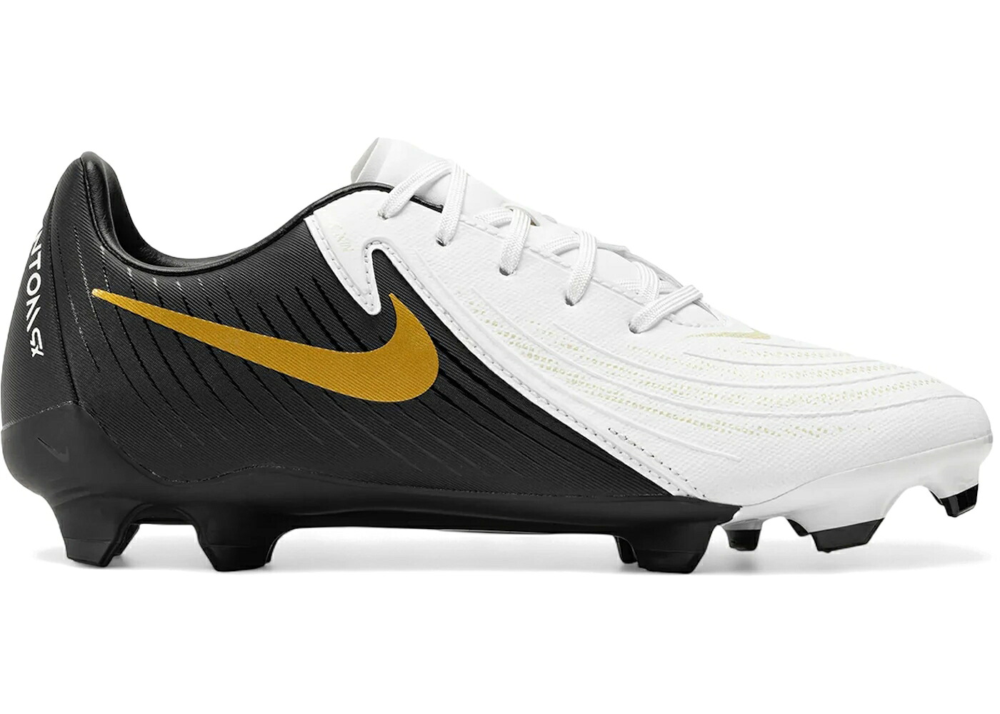 ナイキ アカデミー 白色 ホワイト ゴールド コイン 黒色 ブラック スニーカー メンズ NIKE PHANTOM GX 2 ACADEMY FG/MG MAD READY PACK / WHITE METALLIC GOLD COIN BLACK
