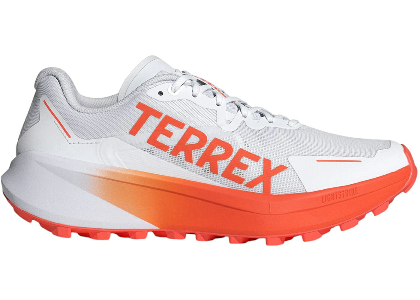 アディダス 白色 ホワイト インパクト 橙 オレンジ 灰色 グレー スニーカー メンズ ADIDAS TERREX AGRAVIC 3 TRAIL CLOUD WHITE SEMI IMPACT ORANGE DASH GREY / CLOUD WHITE SEMI IMPACT ORANGE