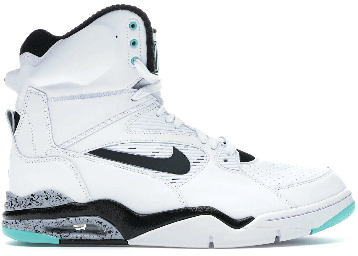 ナイキ コマンド 翡翠 ジェード 白色 ホワイト 黒色 ブラック 灰色 グレー スニーカー メンズ NIKE AIR COMMAND FORCE HYPER JADE / WHITE BLACK WOLF GREY HYPER JADE
