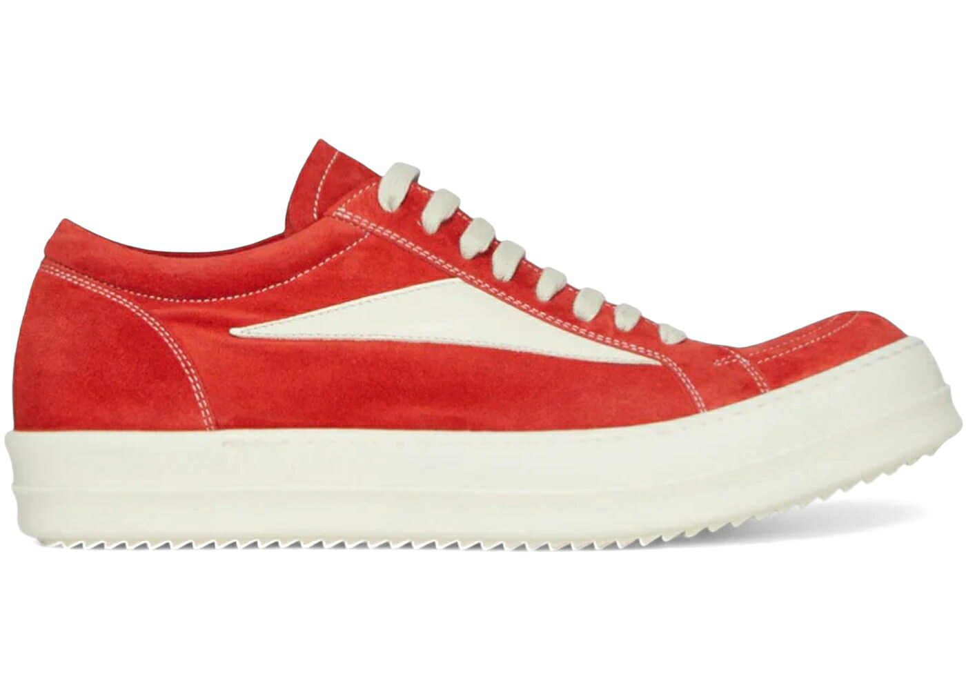 リックオウエンス テンプル スエードクロス スウェード ビンテージ ヴィンテージ 靴 スニーカー メンズ RICK OWENS RICK OWENS TEMPLE SUEDE VINTAGE LOW SNEAKER CARNELIAN MILK / CARNELIAN MILK MILK
