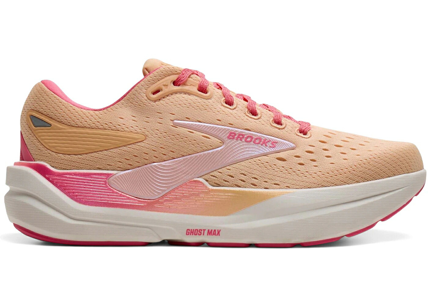 ブルックス マックス ピンク WOMEN'S スニーカー レディース BROOKS GHOST MAX 3 EMPOWER HER (WOMEN'S) / PEACH PINK SUGAR