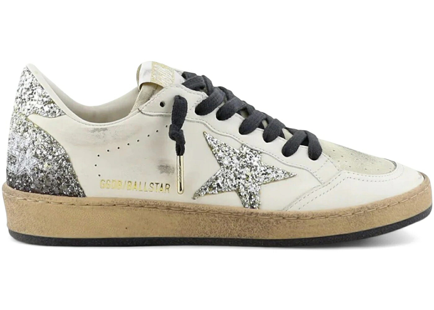ゴールデングース 白いこと 白いこと プラチナム 黒いこと 黒いこと WOMEN\u0027S スニーカー レディース GOLDEN GOOSE GOLDEN GOOSE BALL STAR WHITE SEEDPEARL (WOMEN\u0027S) / WHITE SEEDPEARL PLATINUM BLACK