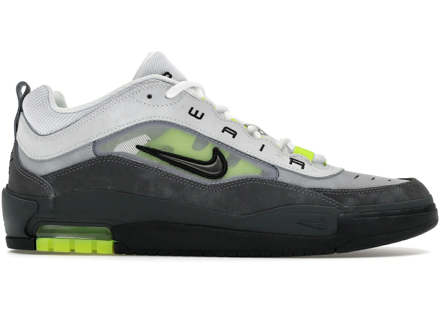 ナイキ エスビー マックス 黒色 ブラック 黄色 イエロー エアマックス スニーカー メンズ NIKE SB AIR MAX ISHOD WAIR NEON / BLACK NEON YELLOW ANTHRACITE