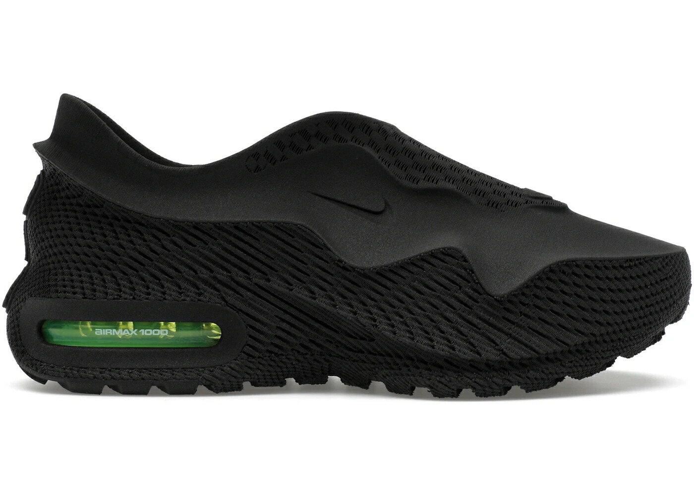 ナイキ マックス 黒いこと 黒いこと エア湖マックス スニーカー メンズ NIKE AIR MAX 1000 BLACK / BLACK BLACK VOLT 靴-スニーカー-メンズ靴