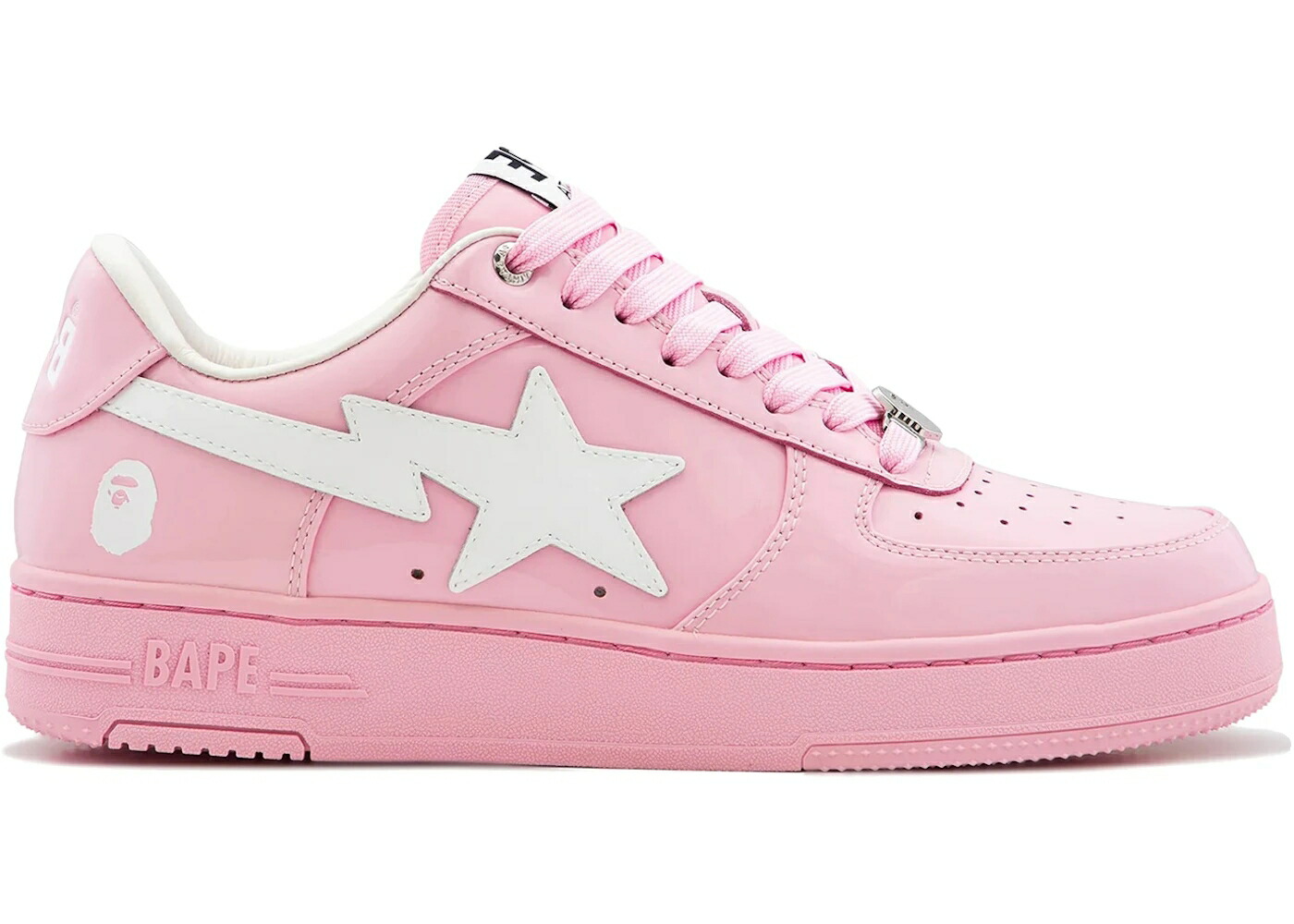 ベイプ サクラ色 白いこと 白いこと #2 スニーカー メンズ BAPE A BATHING APE STA PINK WHITE /