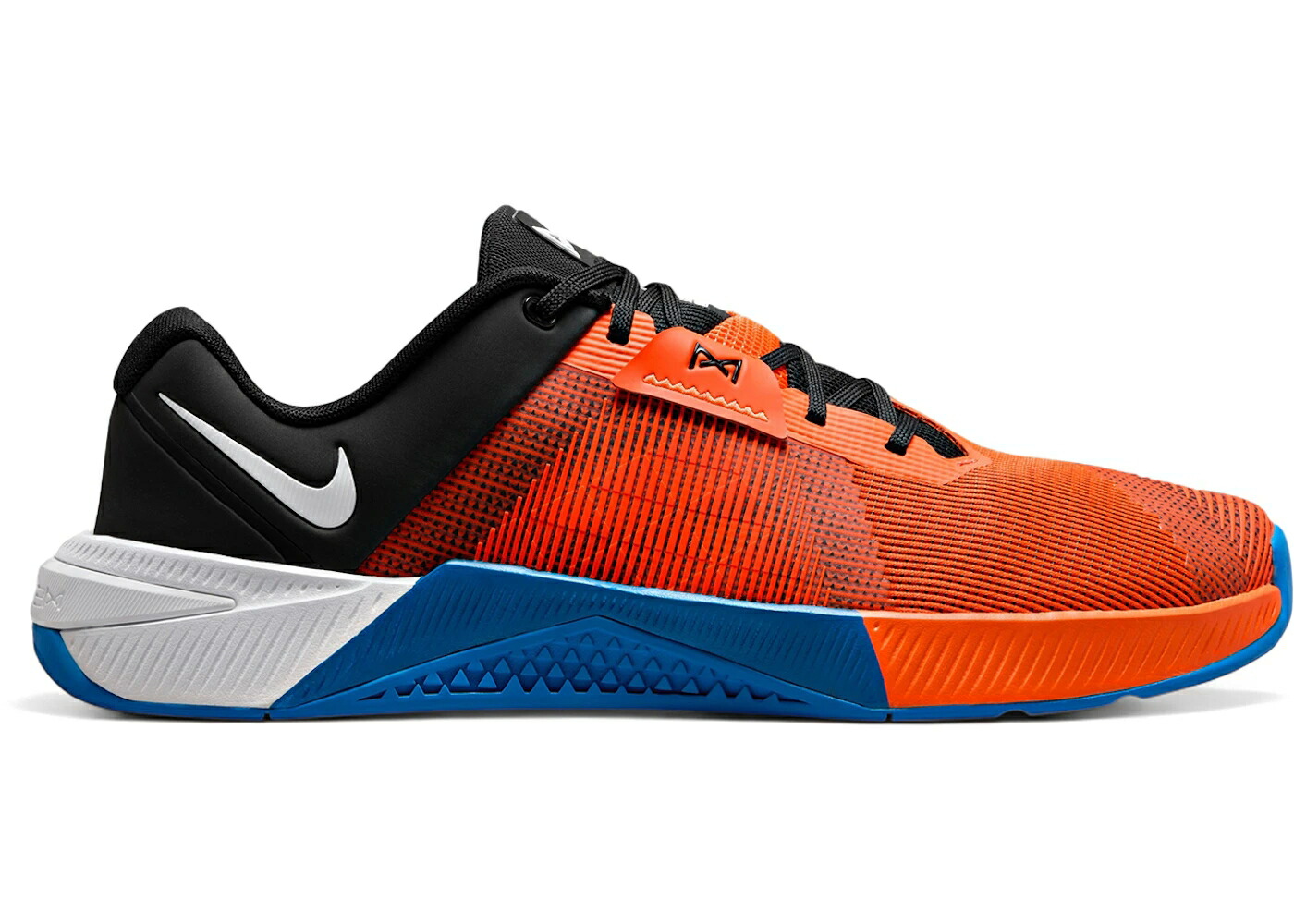 ナイキ 橙 オレンジ 青色 ブルー 黒色 ブラック スニーカー メンズ NIKE METCON 10 TOTAL ORANGE PHOTO BLUE / TOTAL ORANGE PHOTO BLUE BLACK