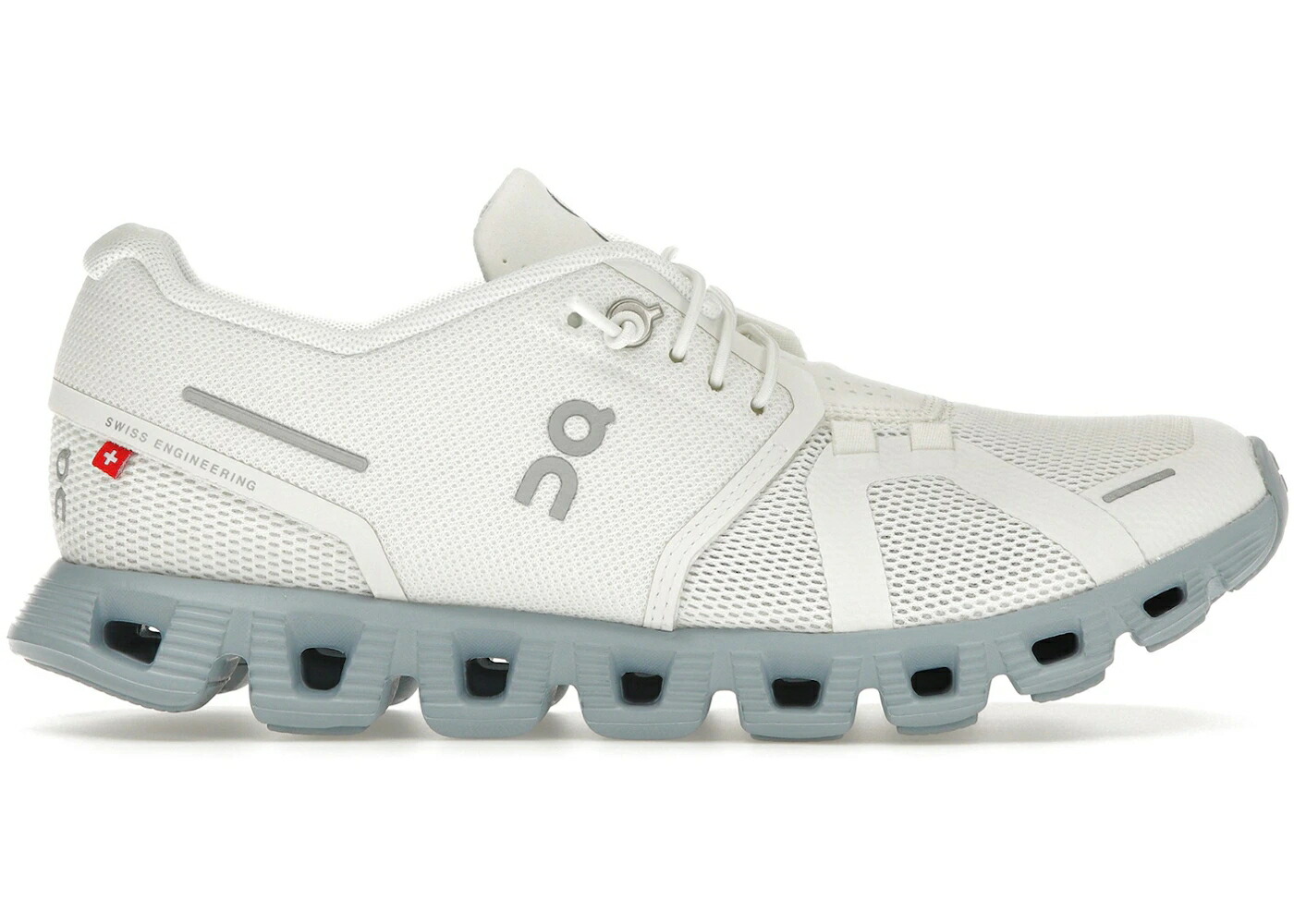 オン 白いこと 白いこと WOMEN\u0027S スニーカー レディース ON RUNNING CLOUD 5 WHITE CHAMBRAY (WOMEN\u0027S) / WHITE CHAMBRAY
