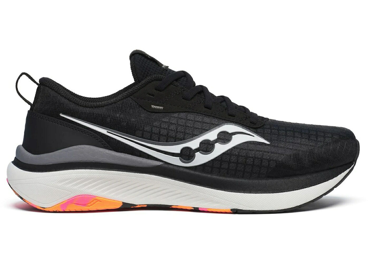 サッカニー 黒色 ブラック スニーカー メンズ SAUCONY FREEDOM CROSSPORT BLACK VIZI / BLACK VIZI