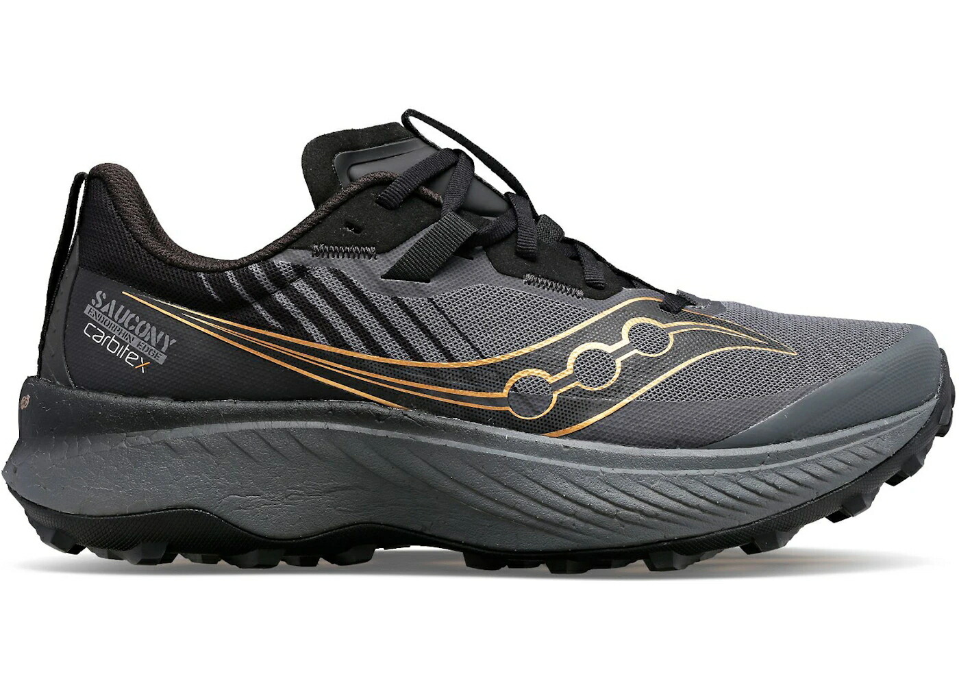 サッカニー 黒いこと 黒いこと スニーカー メンズ SAUCONY ENDORPHIN EDGE BLACK GOLDSTRUCK / BLACK GOLDSTRUCK