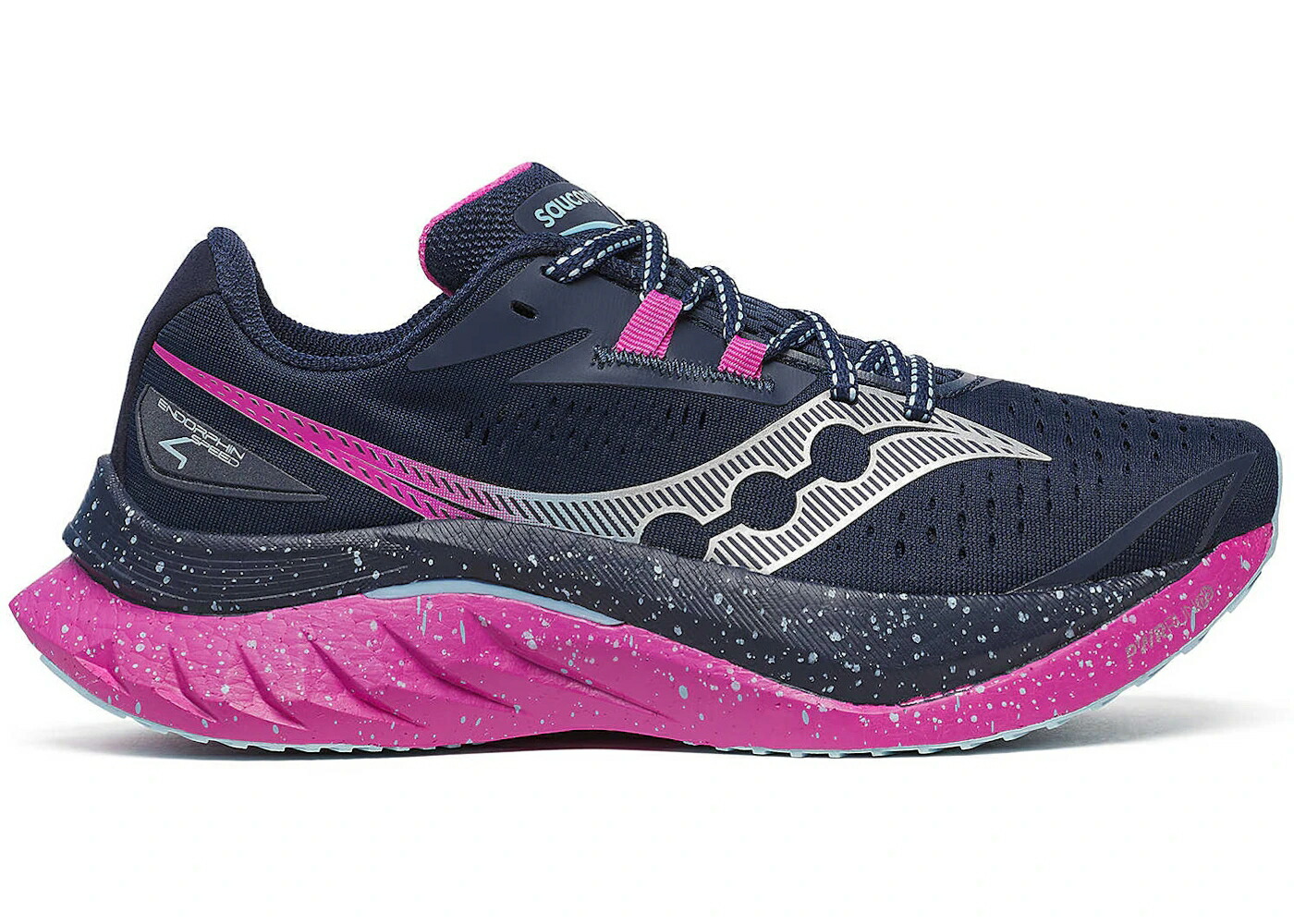 サッカニー スピード 紺色 ネイビー WOMEN'S スニーカー レディース SAUCONY ENDORPHIN SPEED 4 NAVY FUCHSIA (WOMEN'S) / NAVY FUCHSIA