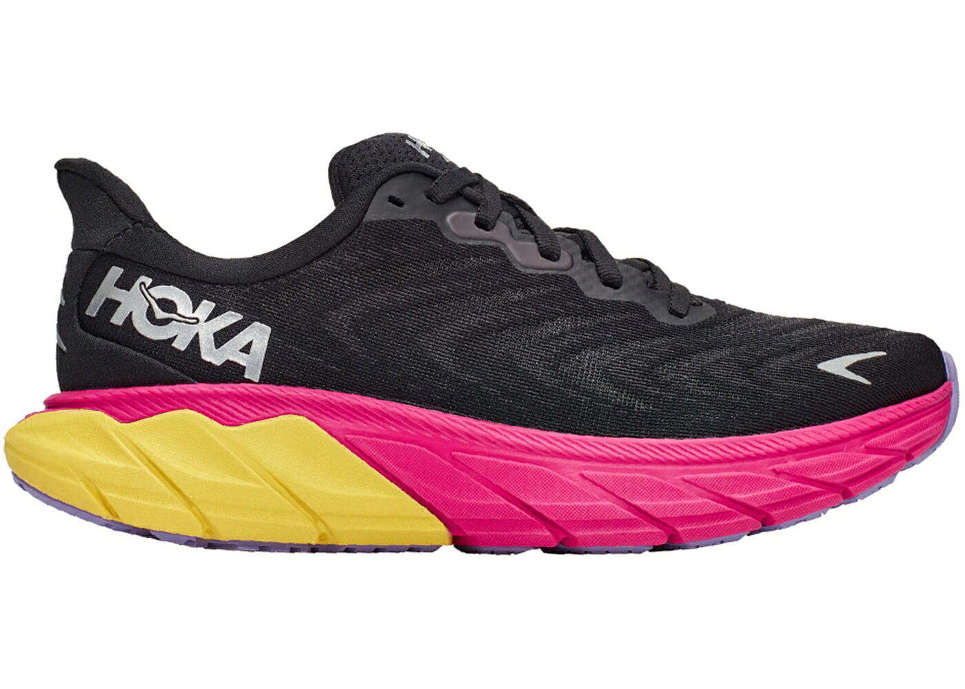 ホカオネオネ 黒色 ブラック ピンク WOMEN'S スニーカー レディース HOKA ONE ONE HOKA ONE ARAHI 6 BLACK PINK (WOMEN'S) / BLACK PINK