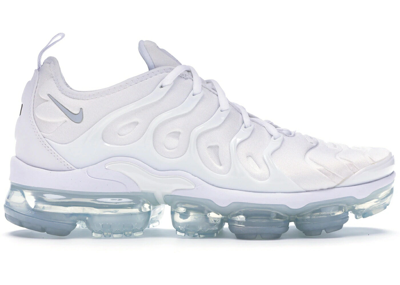 ナイキ 白色 ホワイト ピュア プラチナム エアヴェイパーマックス スニーカー メンズ NIKE AIR VAPORMAX PLUS WHITE / WHITE WHITE PURE PLATINUM