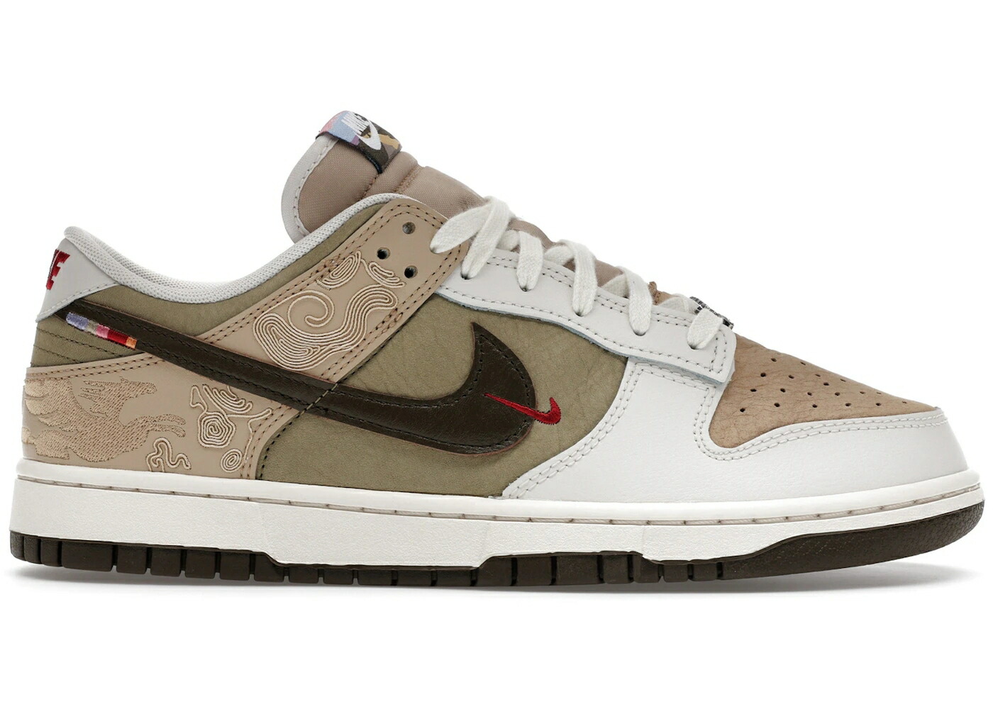ナイキ ダンク ペガサス オリーブ ダンクロー スニーカー メンズ NIKE DUNK LOW PEGASUS PACK LINEN PHANTOM / LINEN PHANTOM NEUTRAL OLIVE DARK