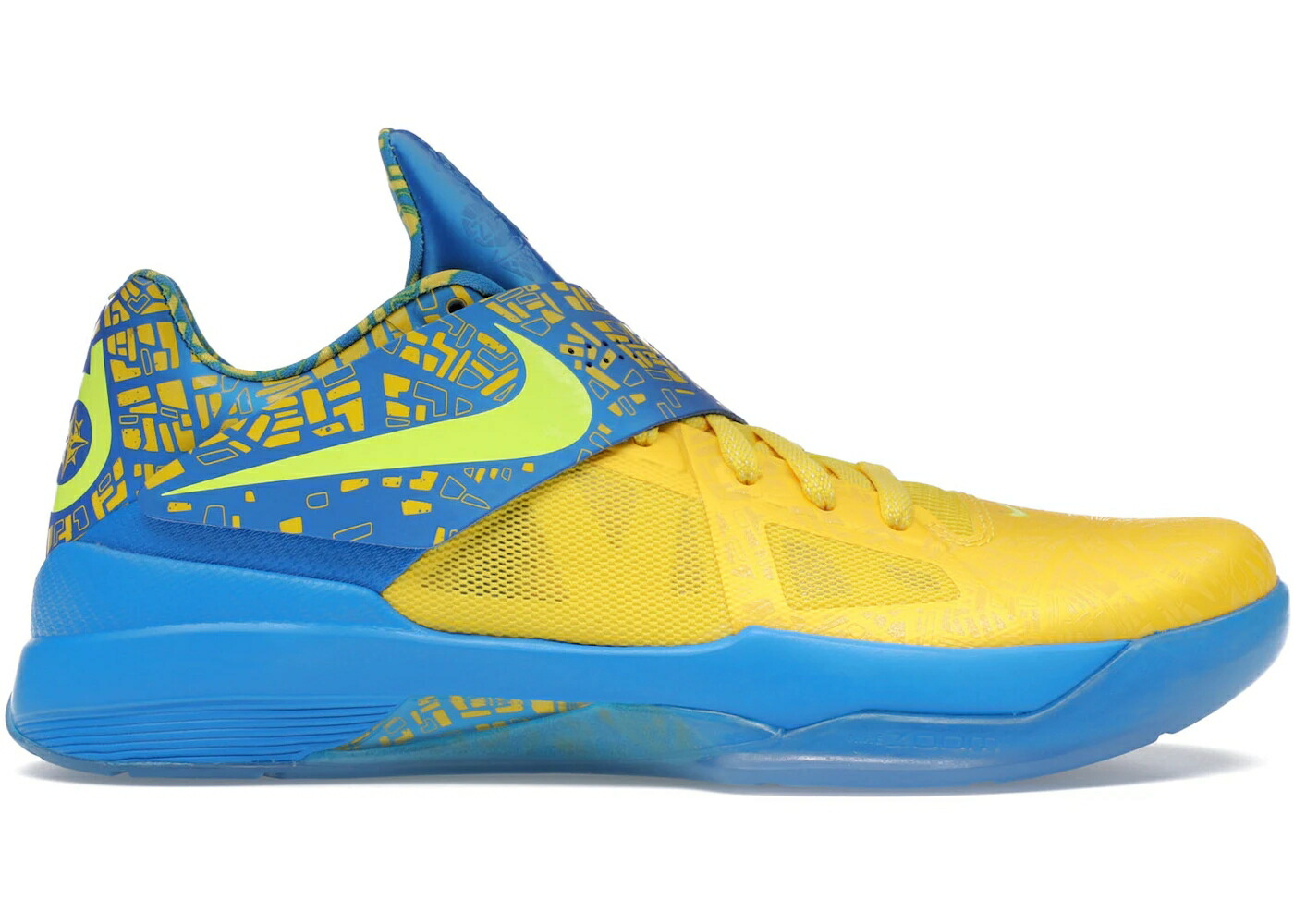 ナイキ 青色 ブルー スニーカー メンズ NIKE KD 4 SCORING TITLE (2025) / PHOTO BLUE LEMON TWIST TOUR