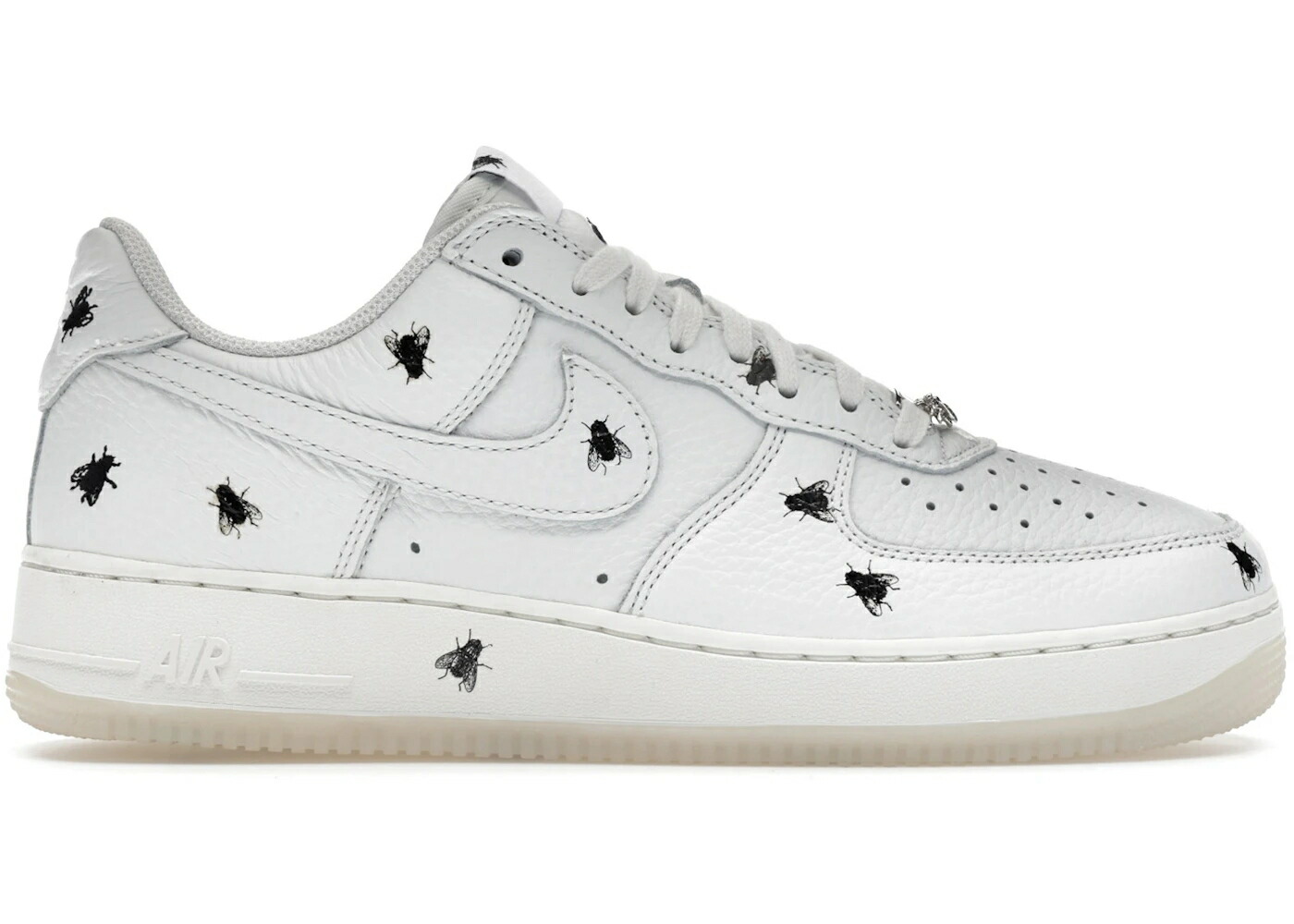 ナイキ 白いこと 白いこと 黒いこと 黒いこと 空軍 スニーカー メンズ NIKE AIR FORCE 1 LOW RETRO HOUSEFLIES / SUMMIT WHITE BLACK