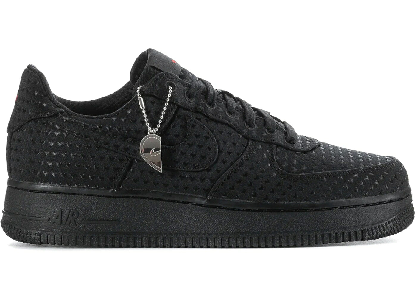 ナイキ 黒色 ブラック 赤 レッド エアフォース VALENTINE'S スニーカー メンズ NIKE AIR FORCE 1 LOW DAY BLACK (2026) / BLACK UNIVERSITY RED BLACK