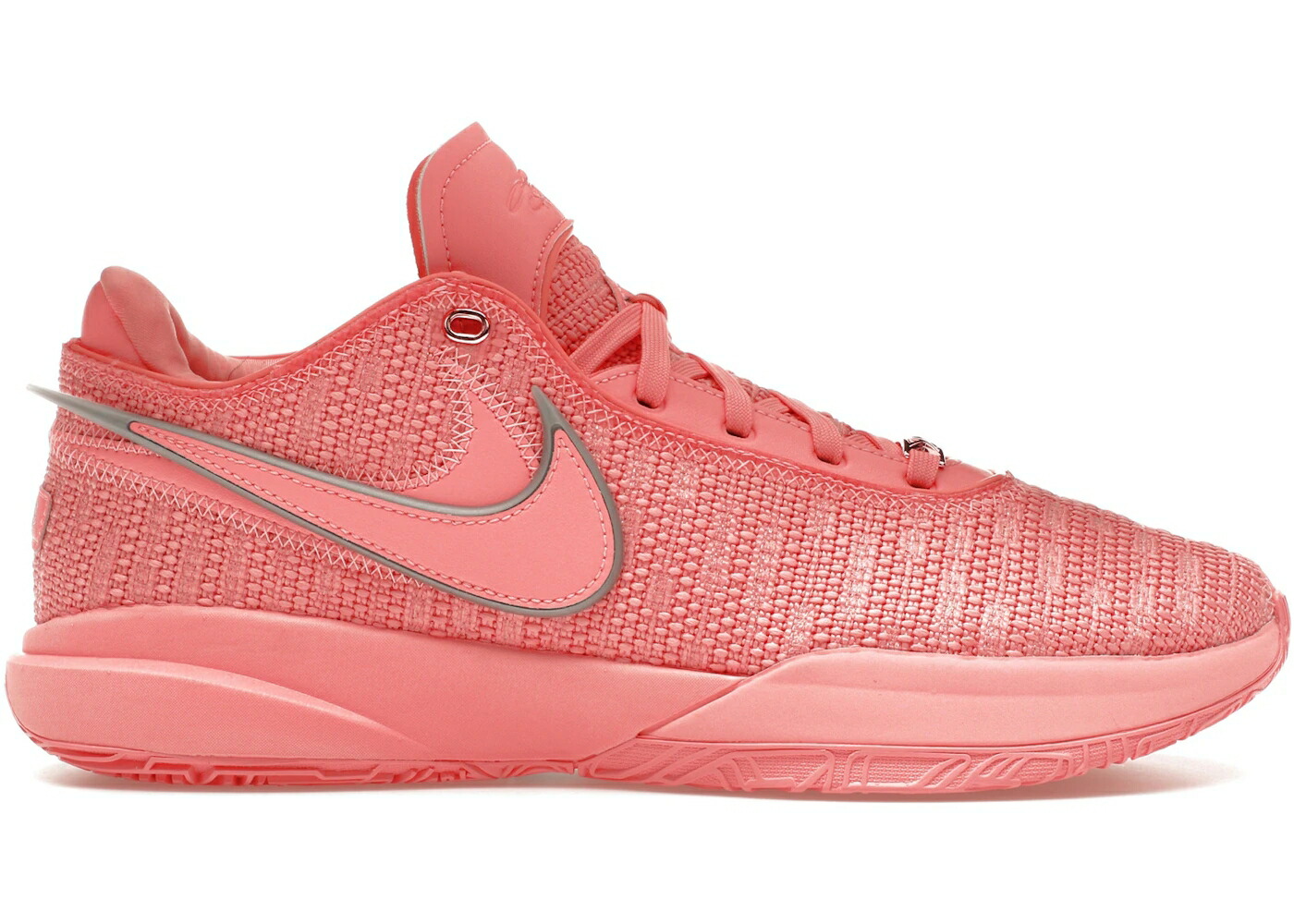 ナイキ レブロン ピンク ダイヤモンド 銀色 シルバー スニーカー メンズ NIKE LEBRON 20 PINK DIAMOND / PINK GAZE METALLIC SILVER PINK