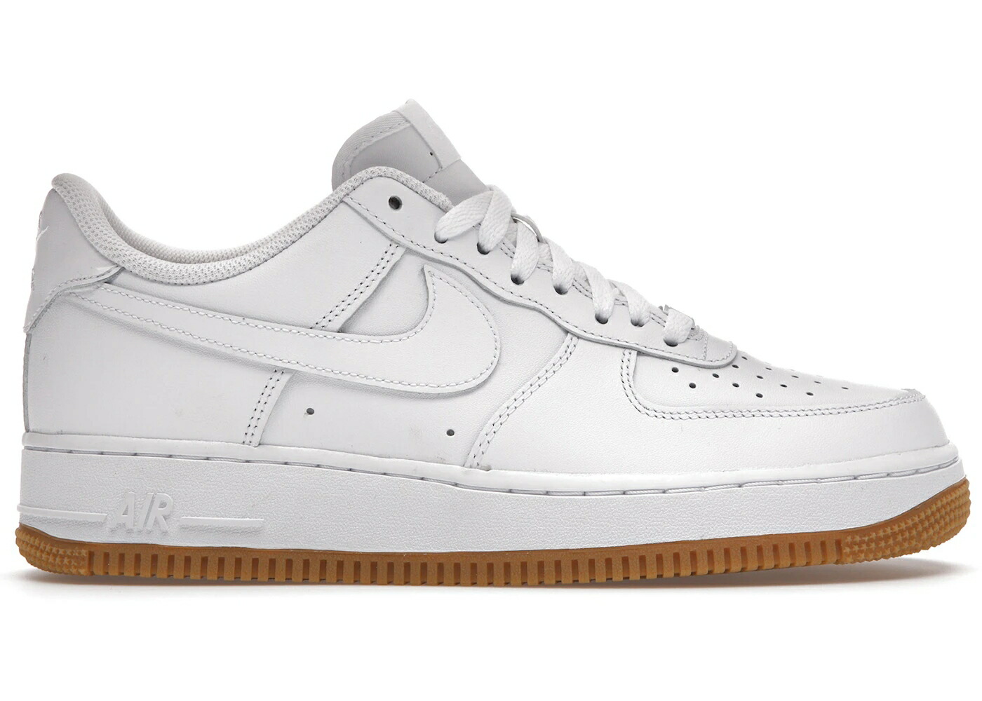 ナイキ 白色 ホワイト エアフォース '07 スニーカー メンズ NIKE AIR FORCE 1 LOW WHITE GUM / WHITE GUM