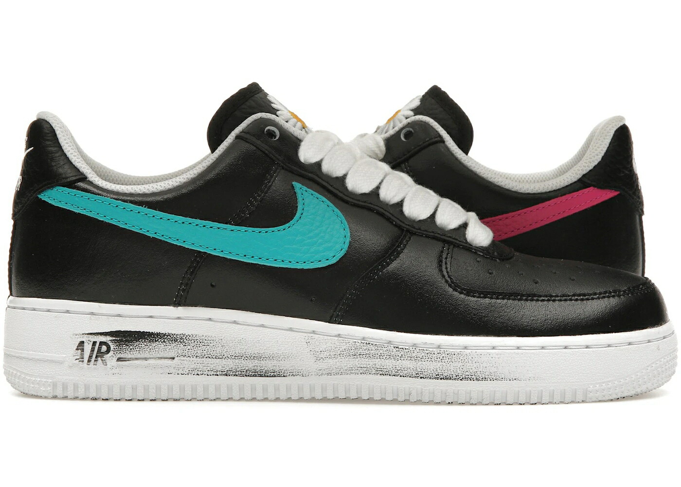 ナイキ 黒色 ブラック エアフォース 3.0 スニーカー メンズ NIKE AIR FORCE 1 LOW G-DRAGON PEACEMINUSONE PARA-NOISE / BLACK NEW EMERALD PINKFIRE TOUR