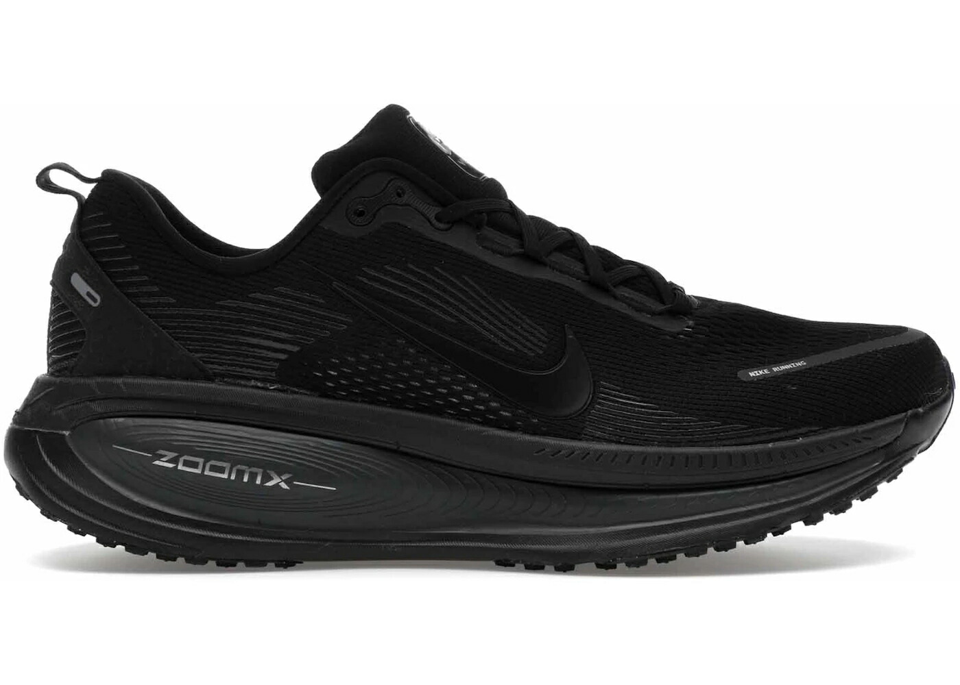 ナイキ 黒色 ブラック 灰色 グレー スニーカー メンズ NIKE VOMERO 18 BLACK DARK SMOKE GREY LIGHT / BLACK DARK SMOKE GREY LIGHT