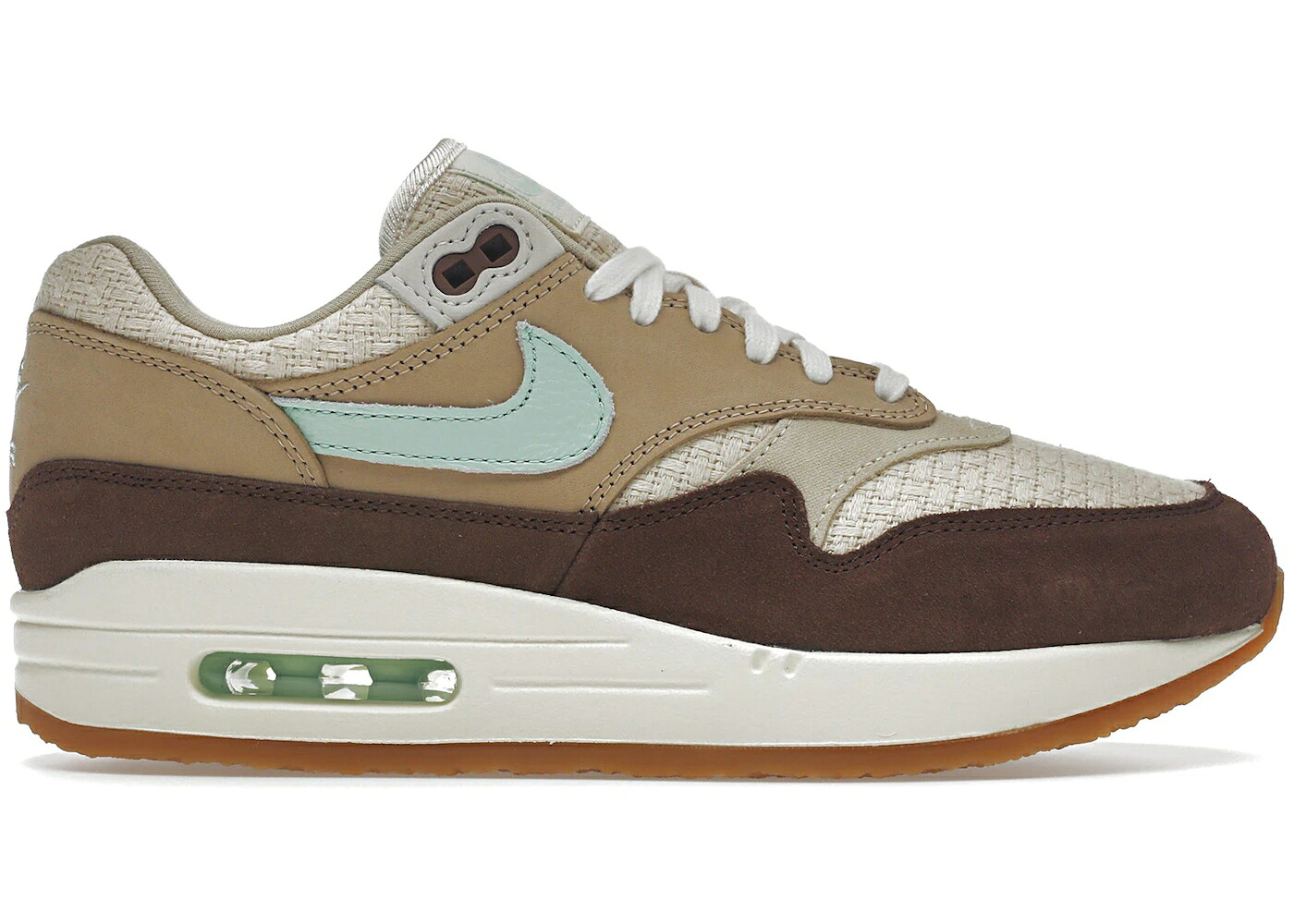 ナイキ マックス クレープ 茶色 ブラウン エアマックス スニーカー メンズ NIKE AIR MAX 1 CREPE BROWN (2022) / MEDIUM BROWN MINT FOAM MUSHROOM