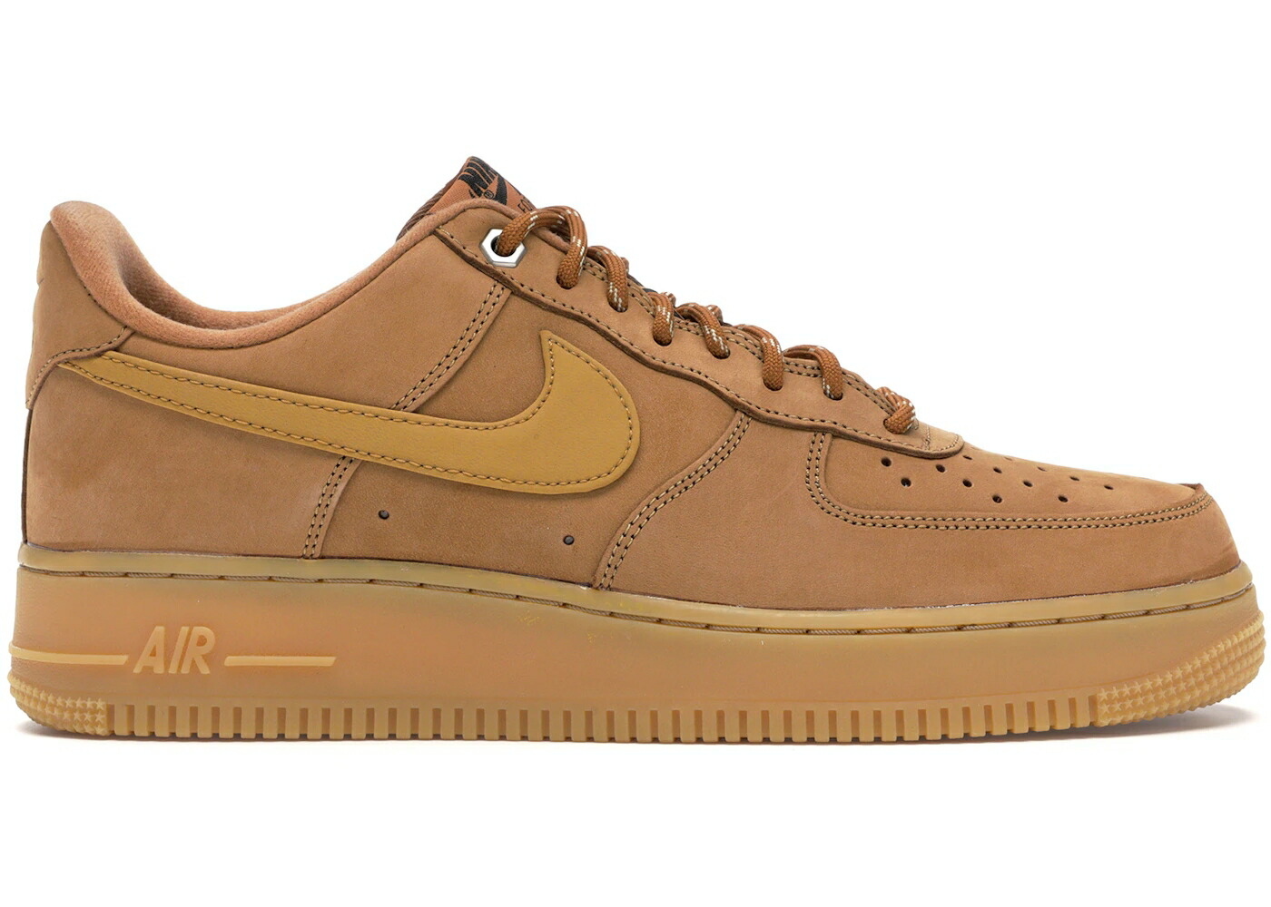 ナイキ ウィート 茶色 ブラウン 黒色 ブラック エアフォース スニーカー メンズ NIKE AIR FORCE 1 LOW FLAX WHEAT / FLAX GUM LIGHT BROWN BLACK WHEAT