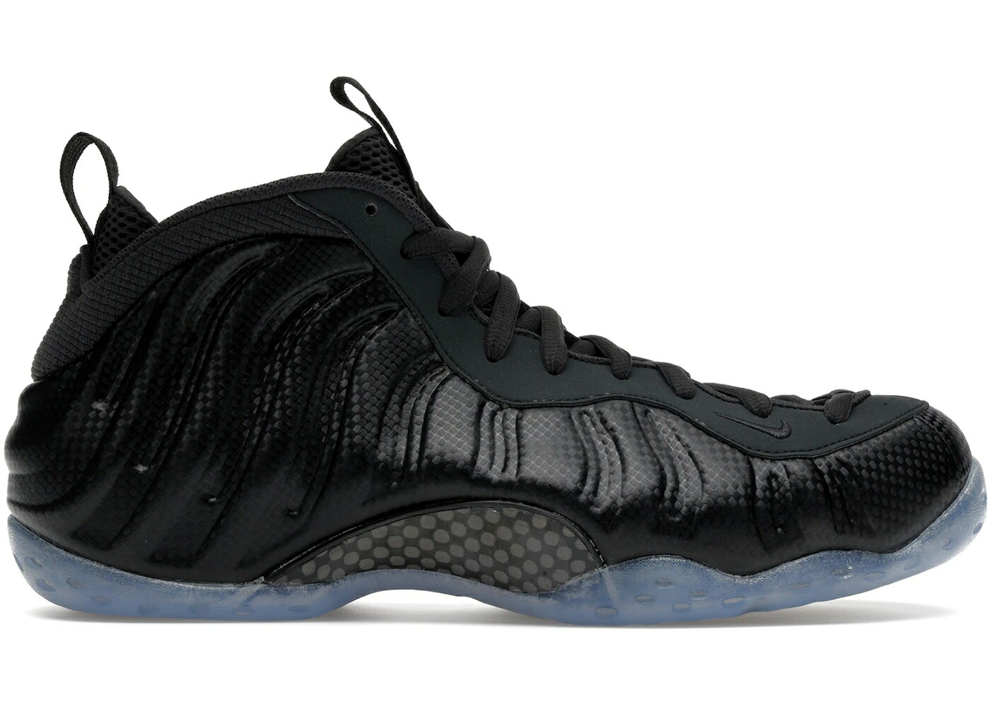 ナイキ フォームポジット カーボン ファイバー 黒色 ブラック 灰色 グレー エアフォームポジットワン スニーカー メンズ NIKE AIR FOAMPOSITE ONE CARBON FIBER / BLACK BLACK DARK SMOKE GREY
