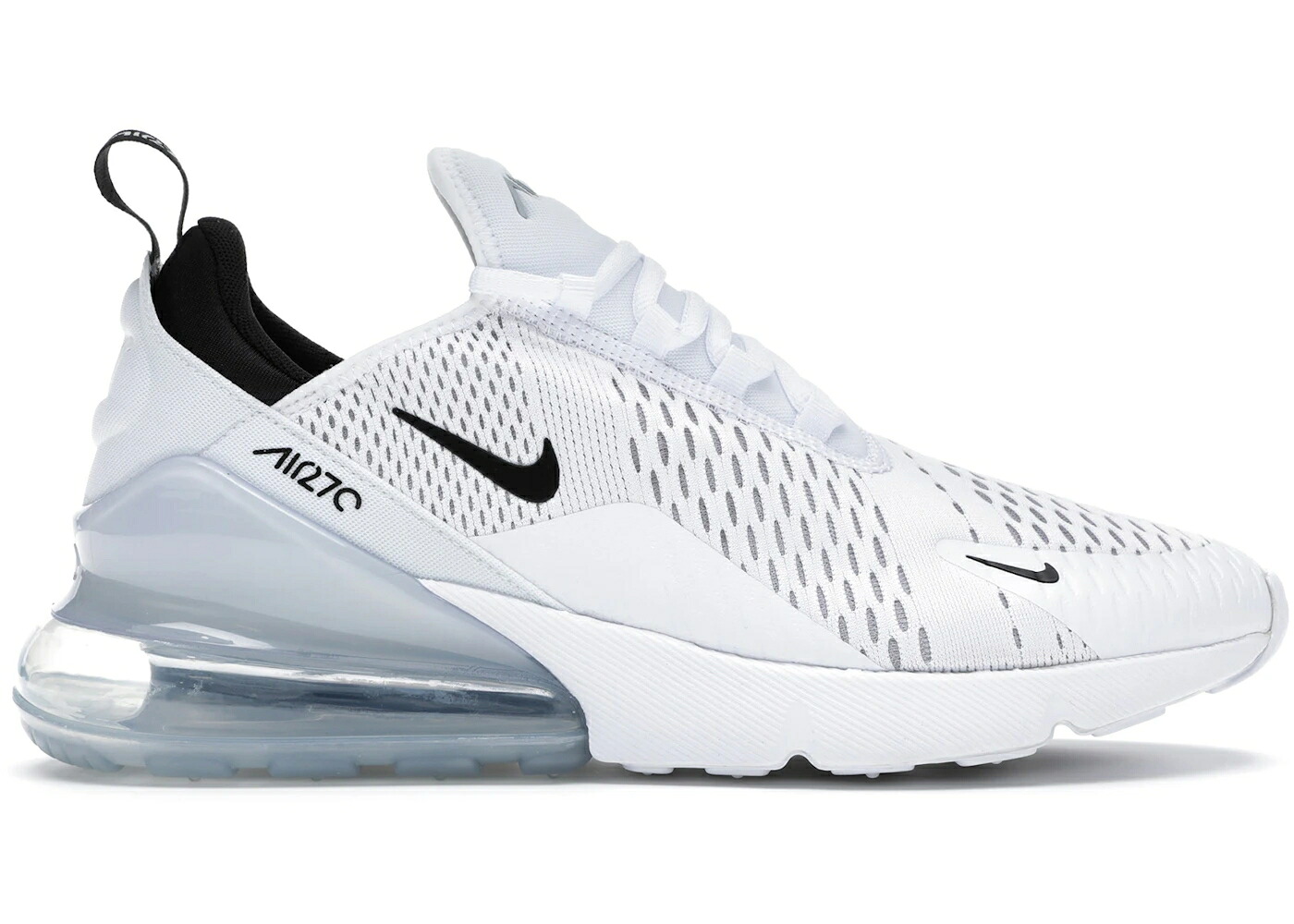 ナイキ マックス 白いこと 白いこと 黒いこと 黒いこと エア湖マックス スニーカー メンズ NIKE AIR MAX 270 WHITE BLACK / WHITE BLACK WHITE