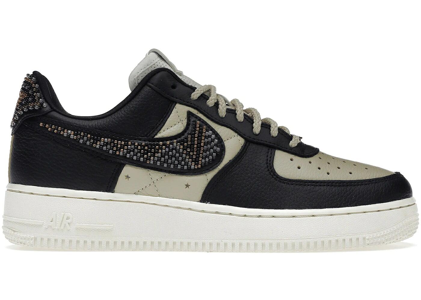 ナイキ プレミアム 黒色 ブラック 砂色 サンド エアフォース WOMEN'S スニーカー レディース NIKE AIR FORCE 1 LOW PREMIUM GOODS THE SOPHIA (WOMEN'S) / BLACK MULTI COLOR SAND SAIL