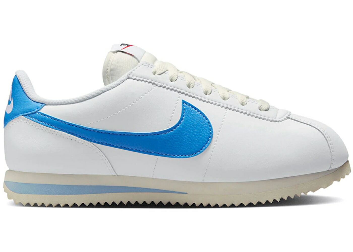 ナイキ コルテッツ 白いこと 白いこと 青味 青み 野球クラブ WOMEN\u0027S スニーカー レディース NIKE CORTEZ WHITE UNIVERSITY BLUE SAIL (WOMEN\u0027S) / WHITE UNIVERSITY BLUE SAIL TEAM