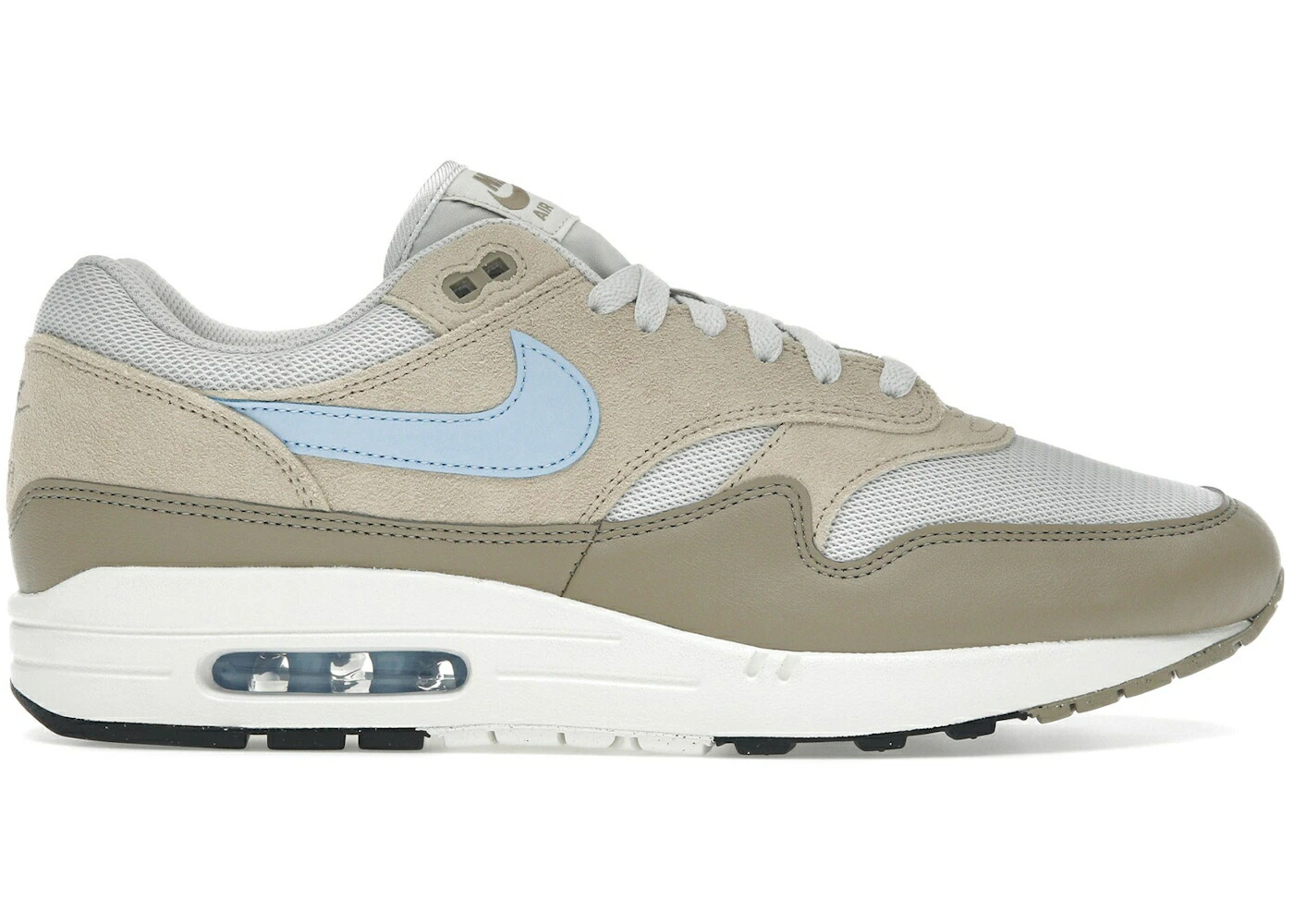 ナイキ マックス 青色 ブルー カーキ エアマックス スニーカー メンズ NIKE AIR MAX 1 ESSENTIAL LIGHT BONE/PSYCHIC BLUE / LIGHT BONE SANDDRIFT KHAKI
