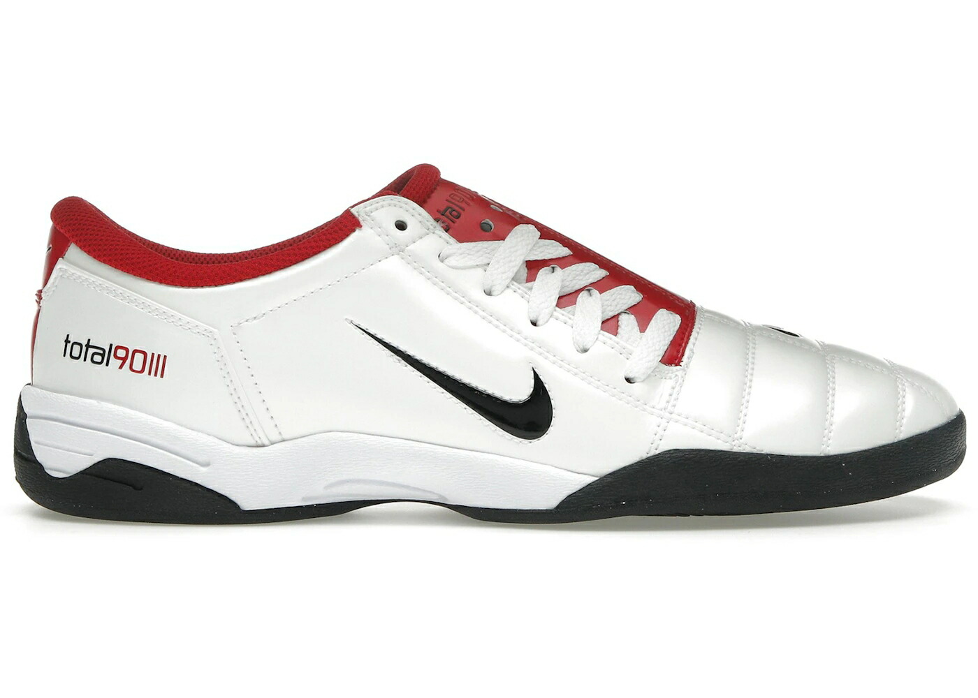 ナイキ 白色 ホワイト 赤 レッド 黒色 ブラック スニーカー メンズ NIKE TOTAL 90 3 WHITE GYM RED / WHITE GYM RED BLACK