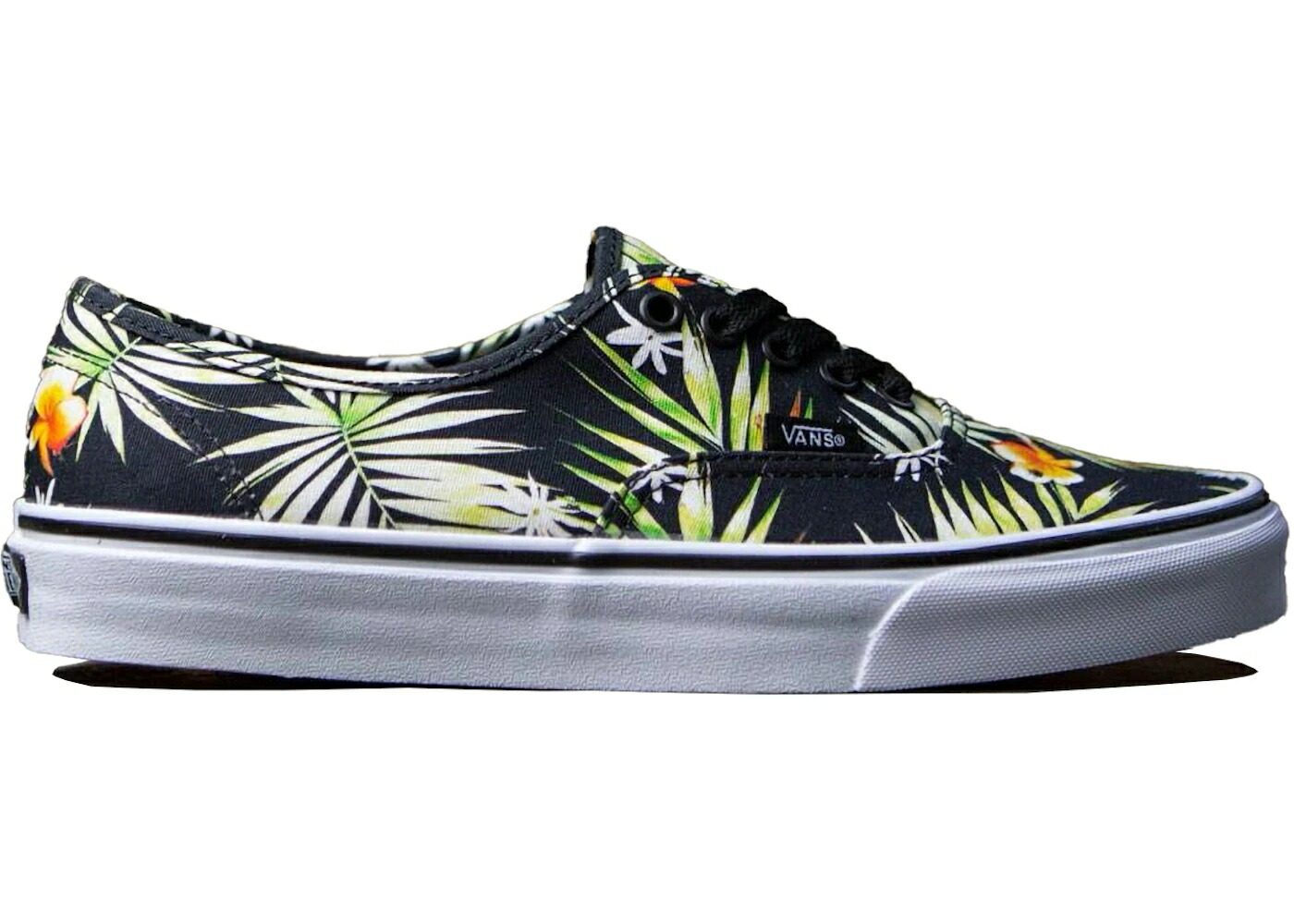 ヴァンズ バンズ オーセンティック 黒いこと 黒いこと 白いこと 白いこと スニーカー メンズ 【 VANS AUTHENTIC DECAY PALMS / BLACK TRUE WHITE 】