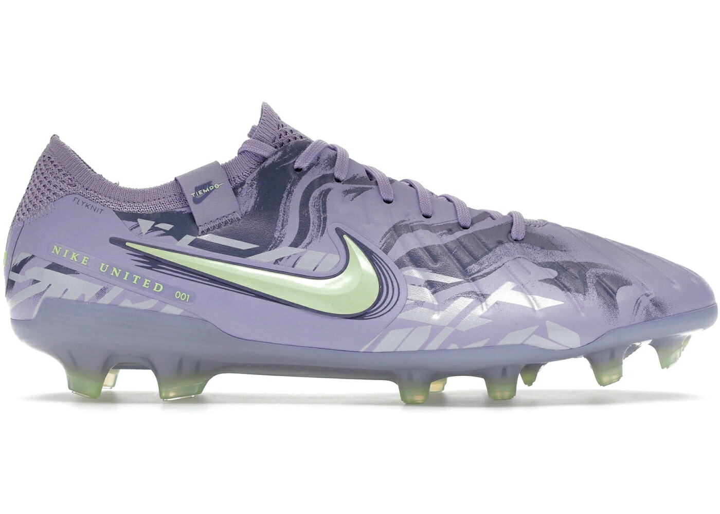 ナイキ ティエンポ レジェンド エリート ユナイテッド 紫 パープル スニーカー メンズ NIKE TIEMPO LEGEND 10 ELITE FG UNITED PACK / PURPLE AGATE BARELY VOLT