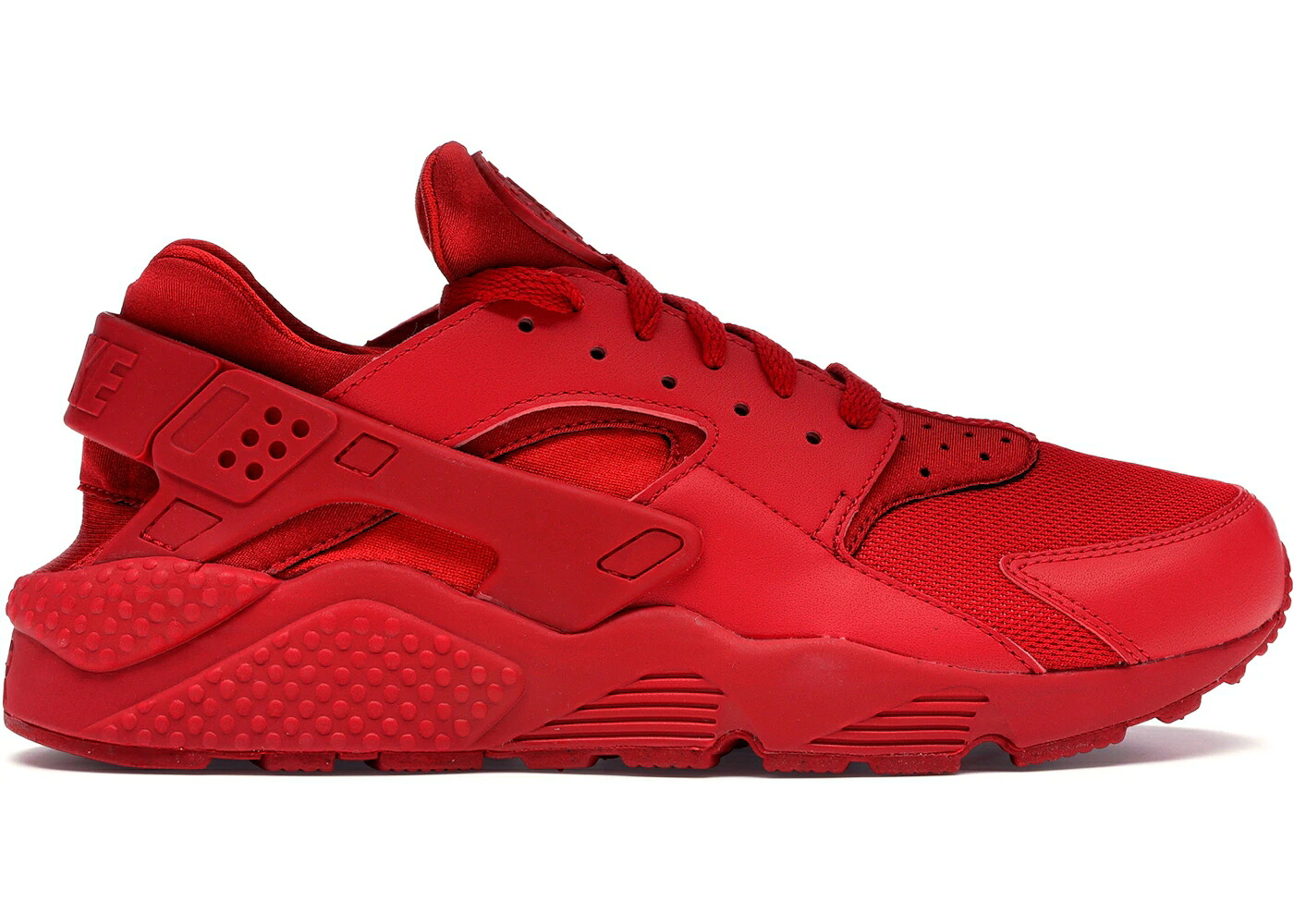 ナイキ ハラチ 赤 レッド スニーカー メンズ NIKE AIR HUARACHE TRIPLE RED / VARSITY RED VRSTY RED VRSTY RD｜スニケス