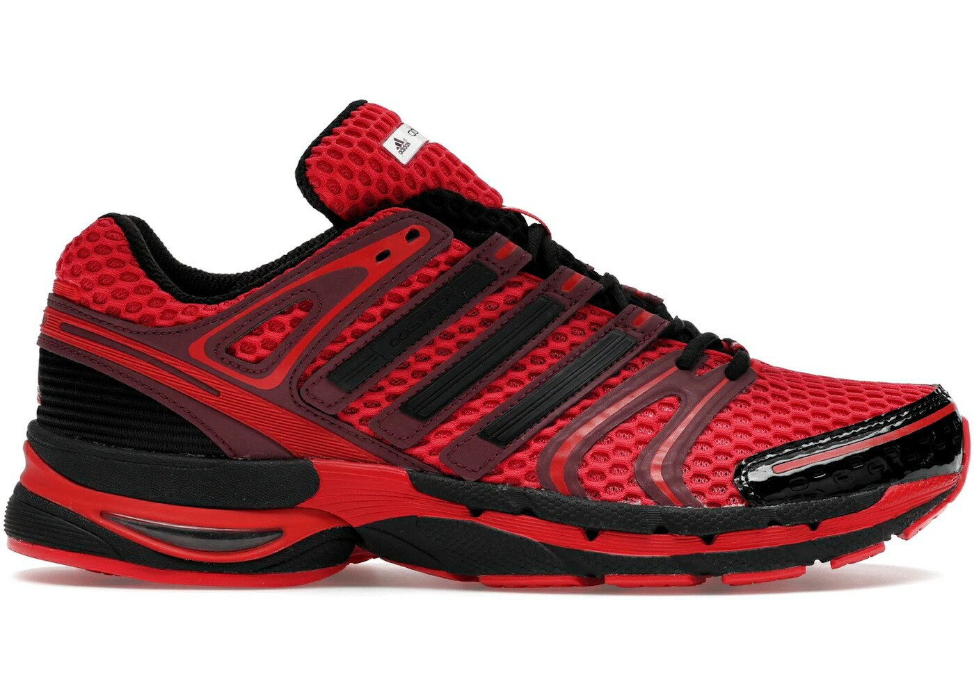 アディダス 赤 レッド スニーカー メンズ ADIDAS ADISTAR CONTROL 5 CLICKS KICKS CRANBERRY / CRANBERRY RED