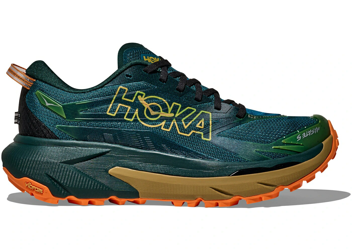 ホカオネオネ 縮くれる ウェイブ スニーカー メンズ HOKA ONE ONE HOKA ONE MAFATE 5 TIDAL WAVE MUSTARD SEED / TIDAL WAVE MUSTARD SEED