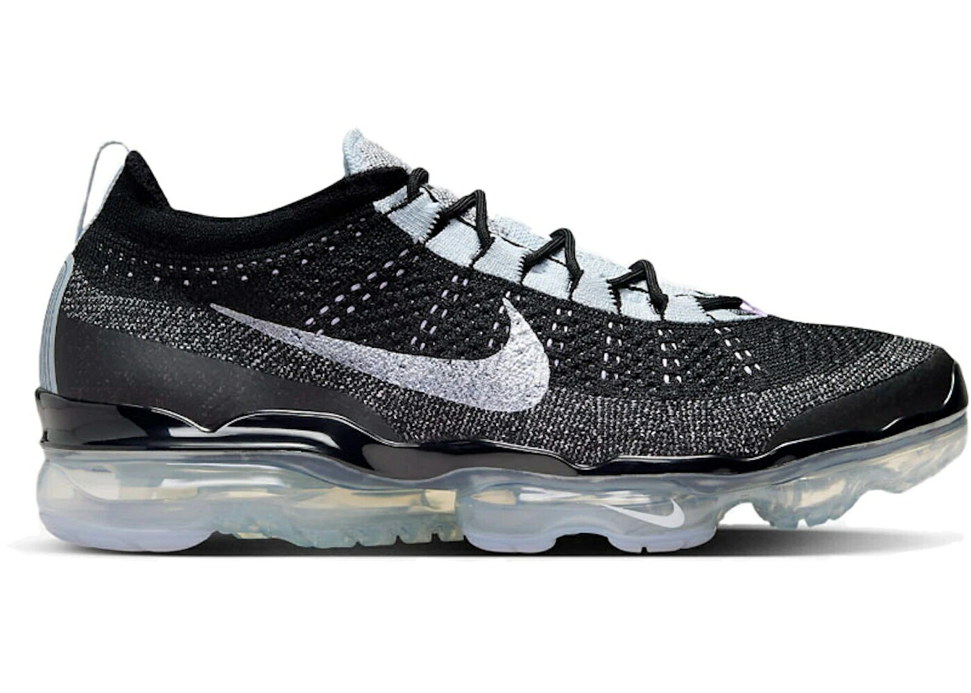 ナイキ 飛球編み物 黒いこと 黒いこと 青碧 青碧 エアヴェイパーマックス スニーカー メンズ NIKE AIR VAPORMAX 2023 FLYKNIT BLACK BLUE TINT / BLACK BLUE TINT LILAC BLOOM