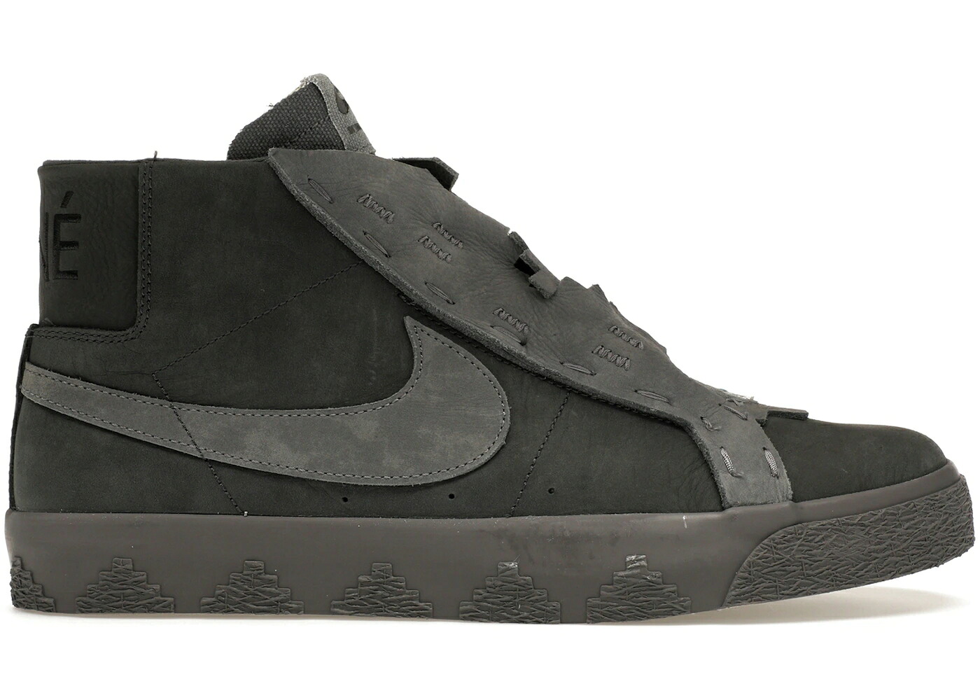 ナイキ エスビー 望遠レンズ ブレイザー ミッド 薄墨色 薄墨色 スニーカー メンズ NIKE SB ZOOM BLAZER MID DI ORR GREENWOOD / ANTHRACITE DARK SMOKE GREY