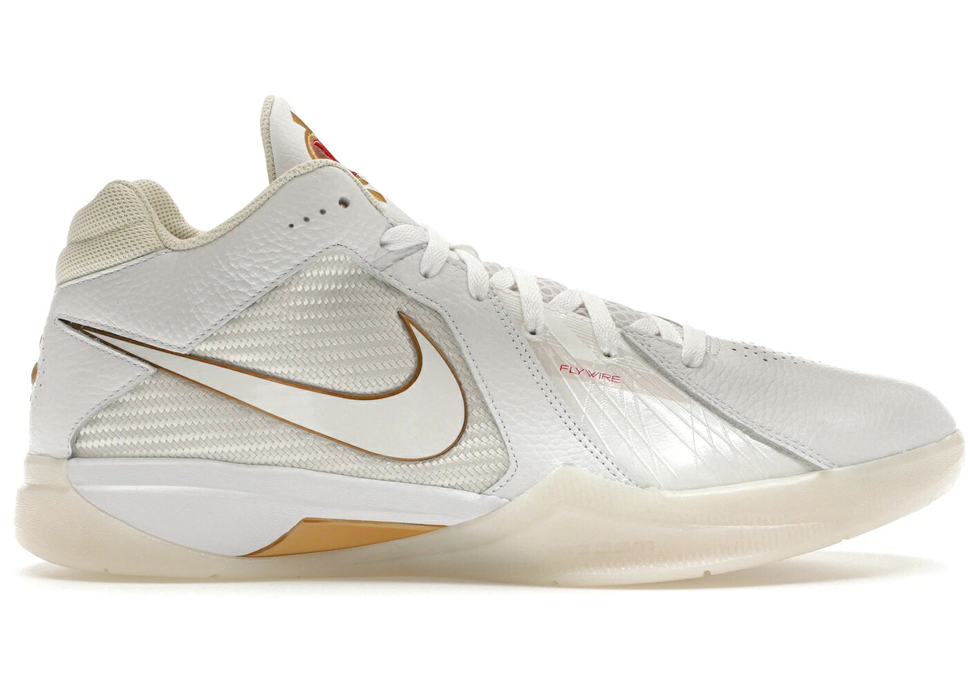 ナイキ 白いこと 白いこと ゴールド スニーカー メンズ NIKE KD 3 RETRO WHITE METALLIC GOLD / WHITE METALLIC GOLD LIGHT BONE