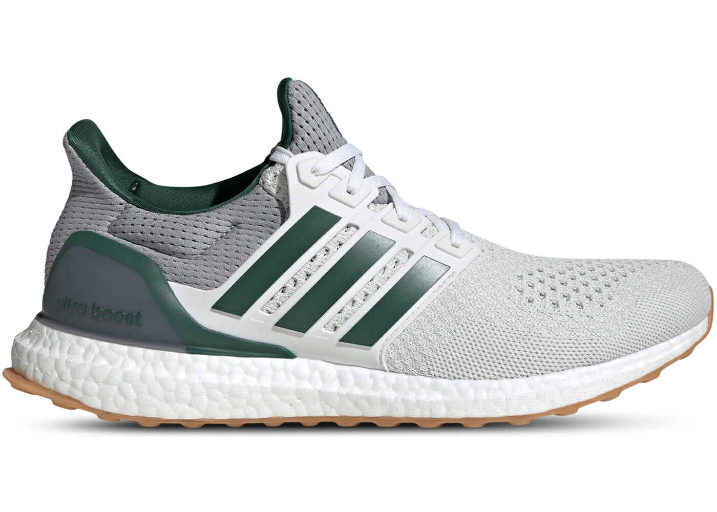 アディダス ウルトラ ブースト 白色 ホワイト 緑 グリーン 銀色 シルバー ウルトラブースト 1.0 スニーカー メンズ ADIDAS ULTRA BOOST WHITE COLLEGIATE GREEN HALO SILVER / CRYSTAL WHITE COLLEGIATE GREEN