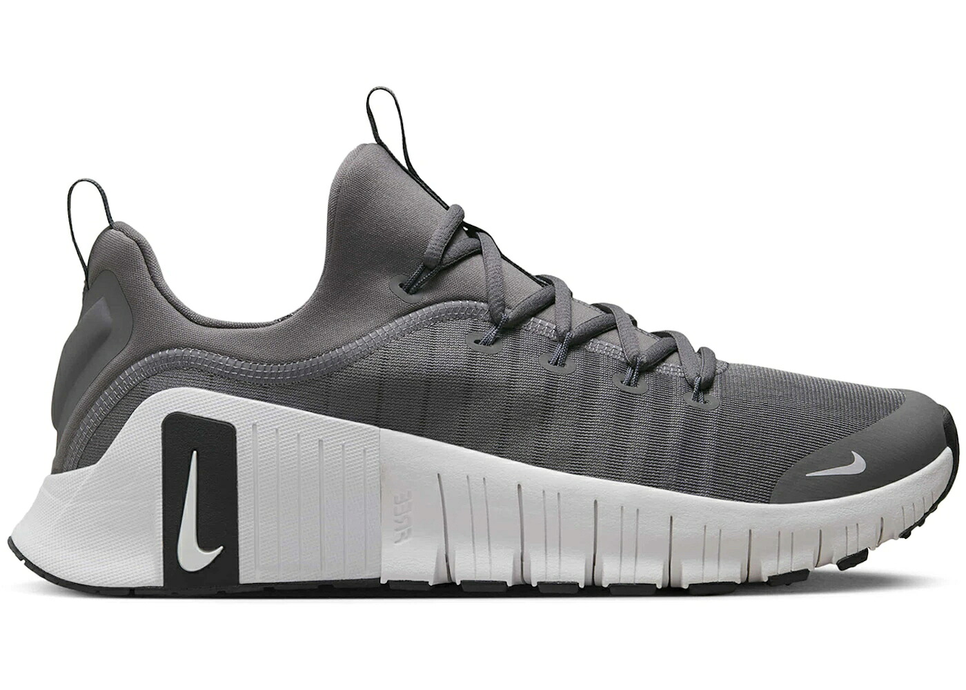 ナイキ 無償性 黒いこと 黒いこと 白いこと 白いこと スニーカー メンズ NIKE FREE METCON 6 結核症 GUNSMOKE BLACK WHITE / GUNSMOKE BLACK WHITE